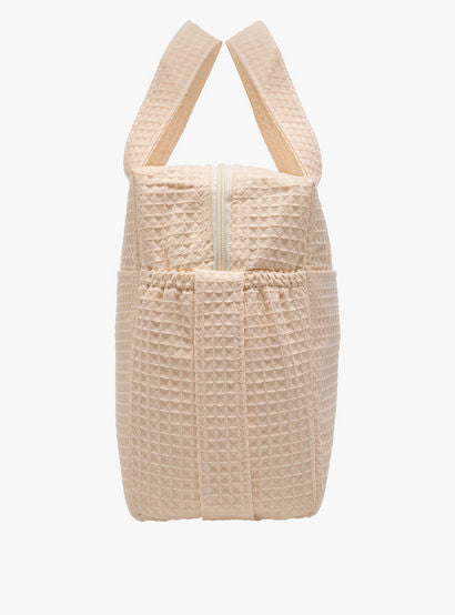 Giggles Pique Textured Diaper Bag with Zip Closure-baby-gear-diaperbags-image-8