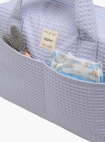 Giggles Pique Textured Diaper Bag with Zip Closure-baby-gear-diaperbags-image-10