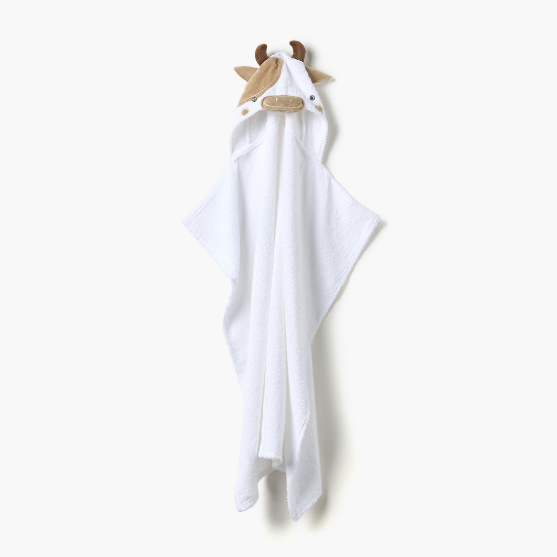 Juniors Cow Applique Hooded Towel - 76x76 cm - HomeBabyBath & CareTowels