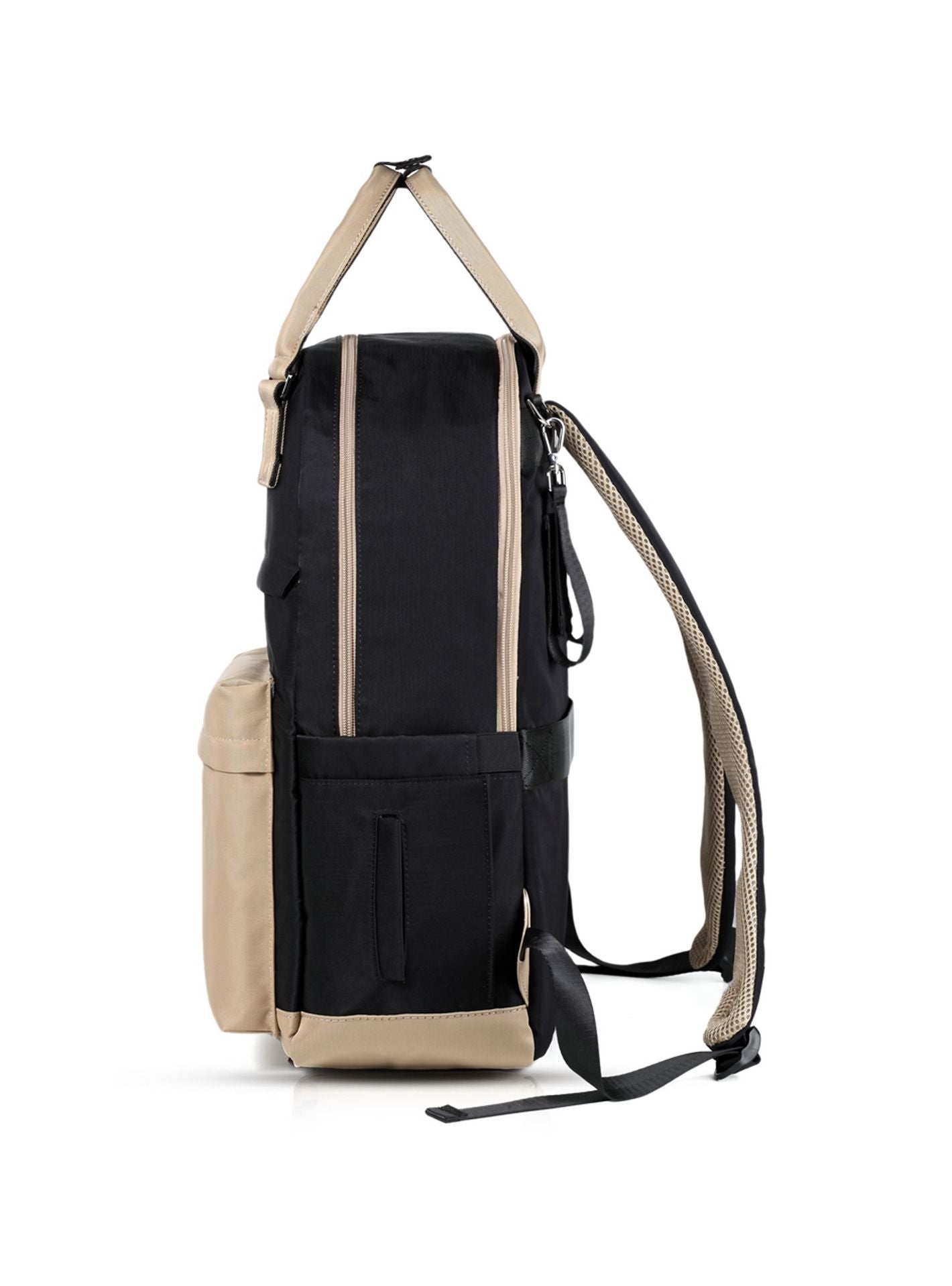 Little Story Kenzie Travel Diaper Backpack with Insulated Bottle Pocket-baby-gear-diaperbags-image-9
