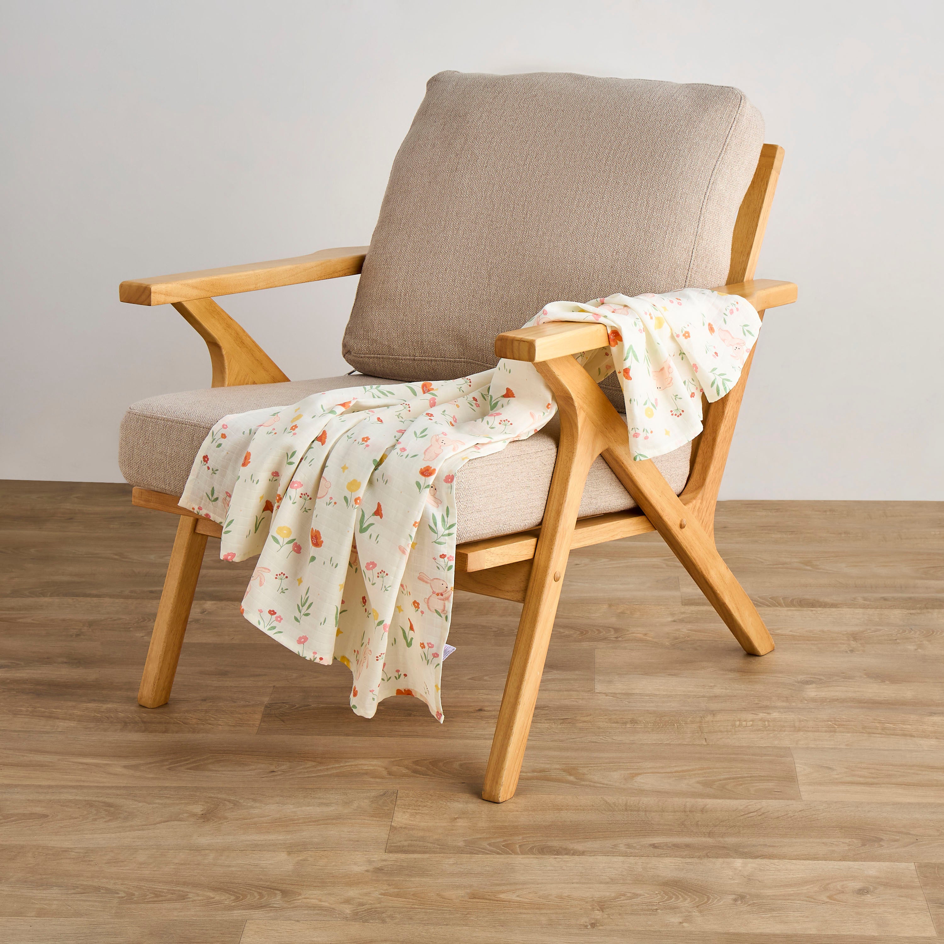 Pack of 2 Juniors Blanket with Print, 100x100 cm