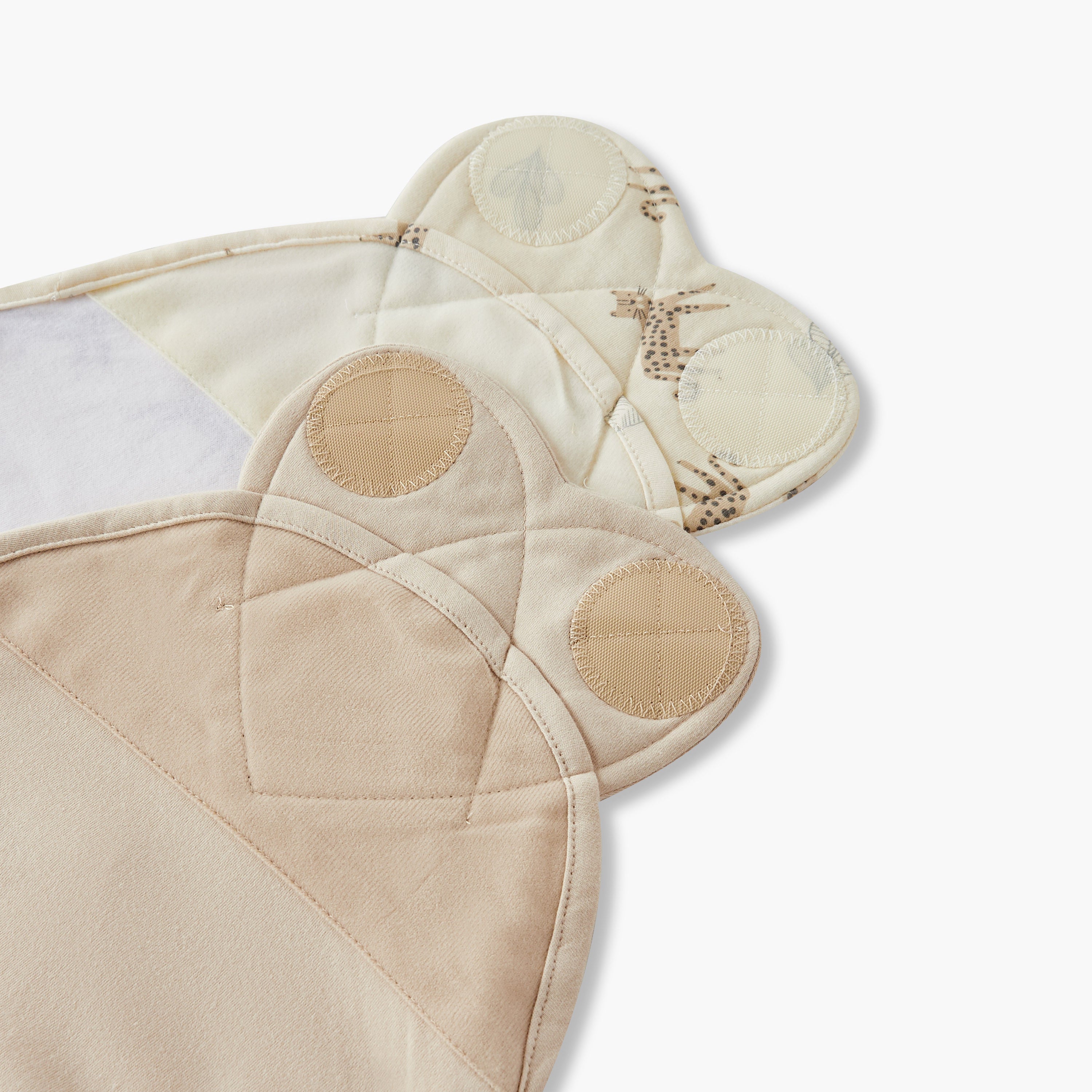 Juniors Baby Sleeping Bag with Hook and Loop Closure, 0-3 Months, Set of 2