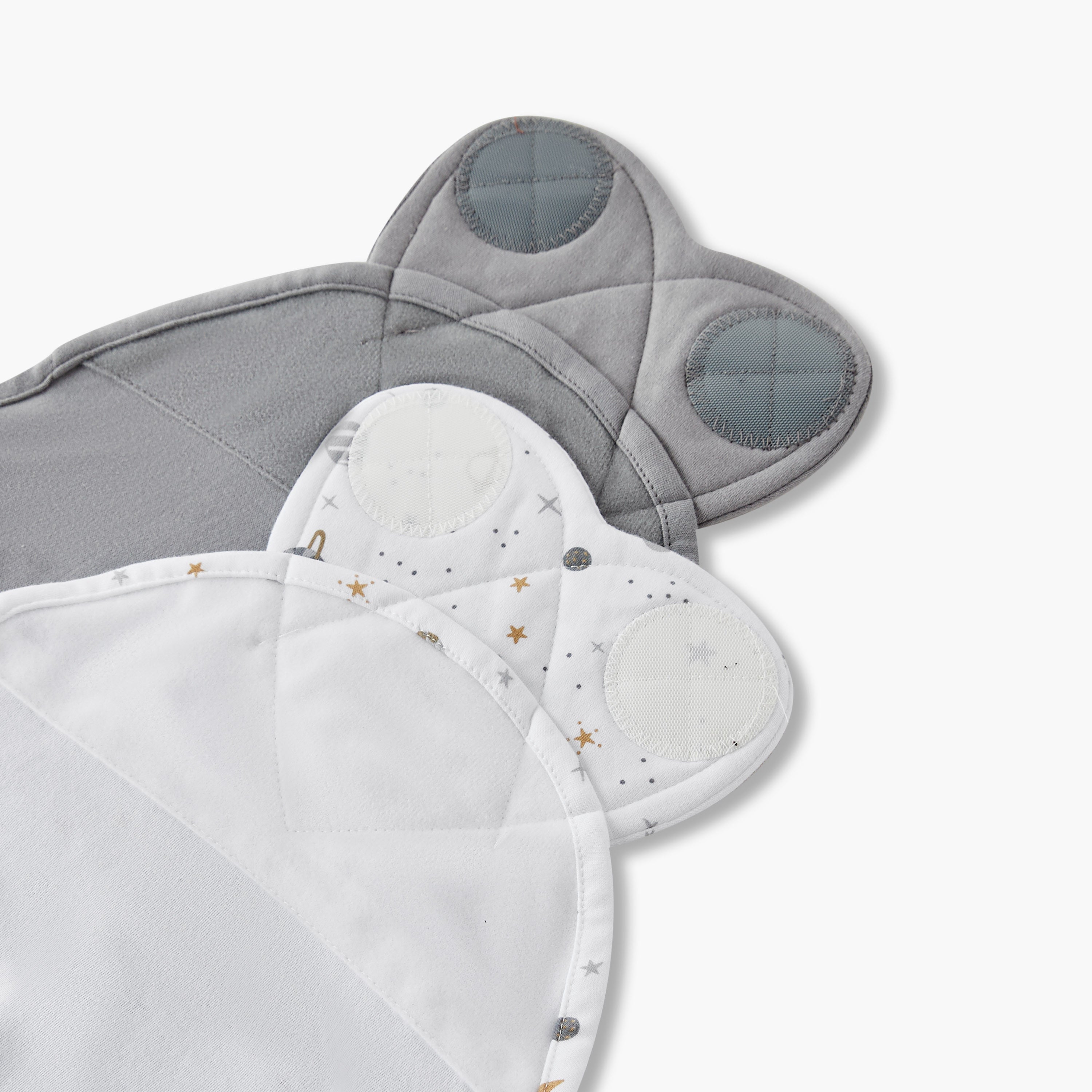 Juniors Baby Sleeping Bag with Hook and Loop Closure, 0-3 Months, Set of 2