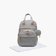 Juniors Quilted Diaper Backpack with Bed-undefined-image-1