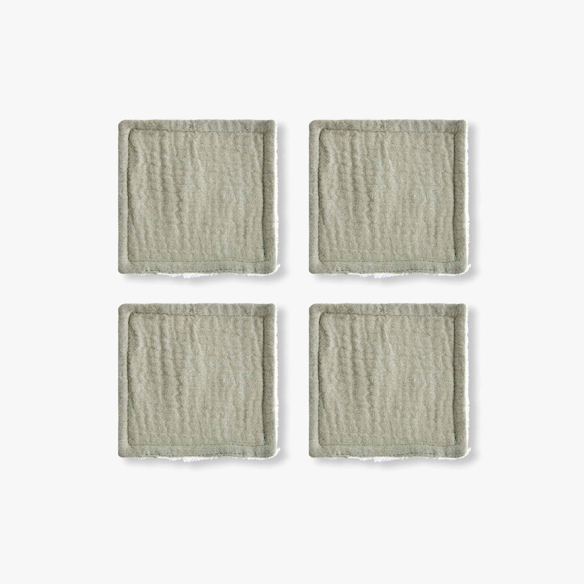 Pack of 4 Giggles 10x10 cm Baby Face Wipes with Soft Muslin