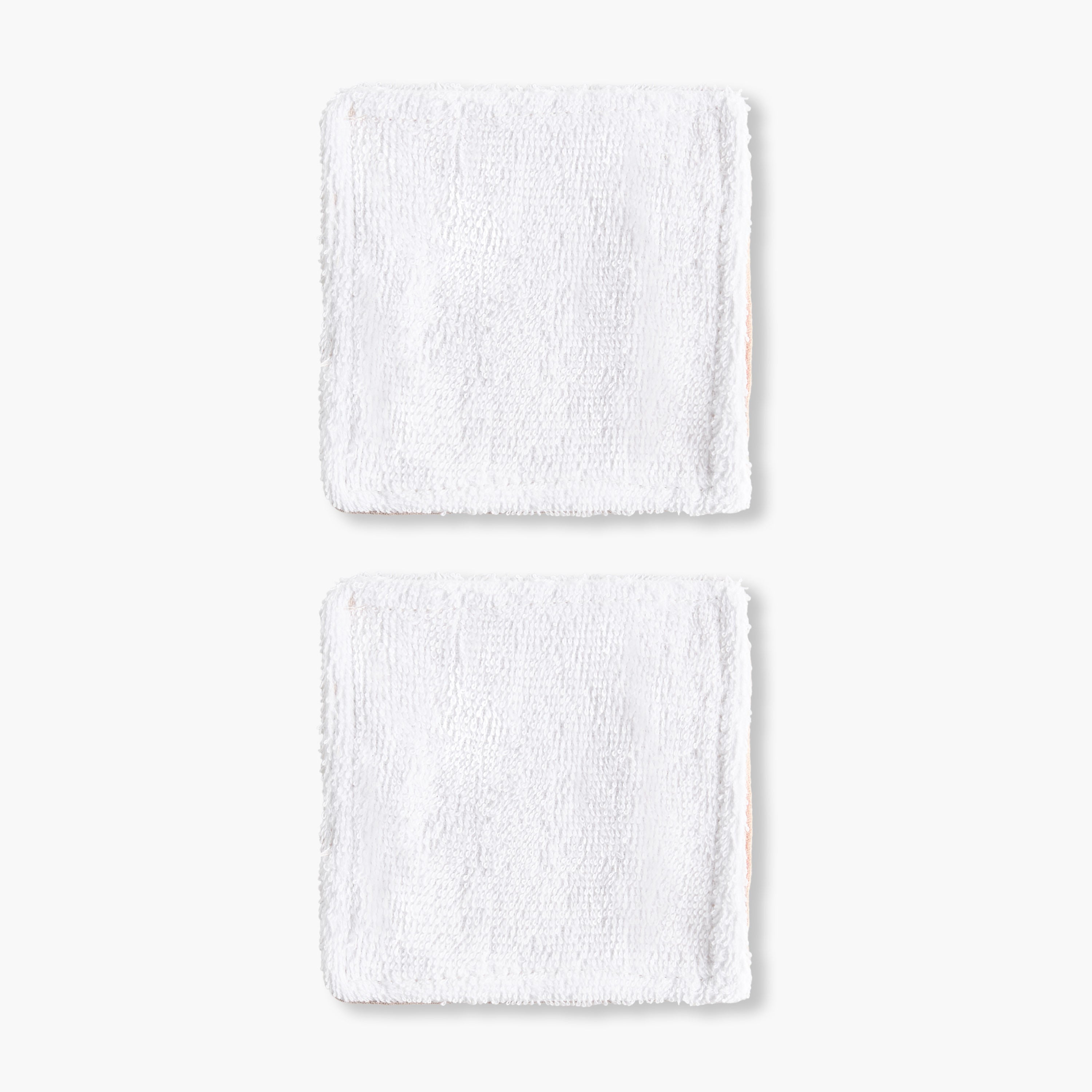 Pack of 4 Giggles 10x10 cm Baby Face Wipes with Soft Muslin