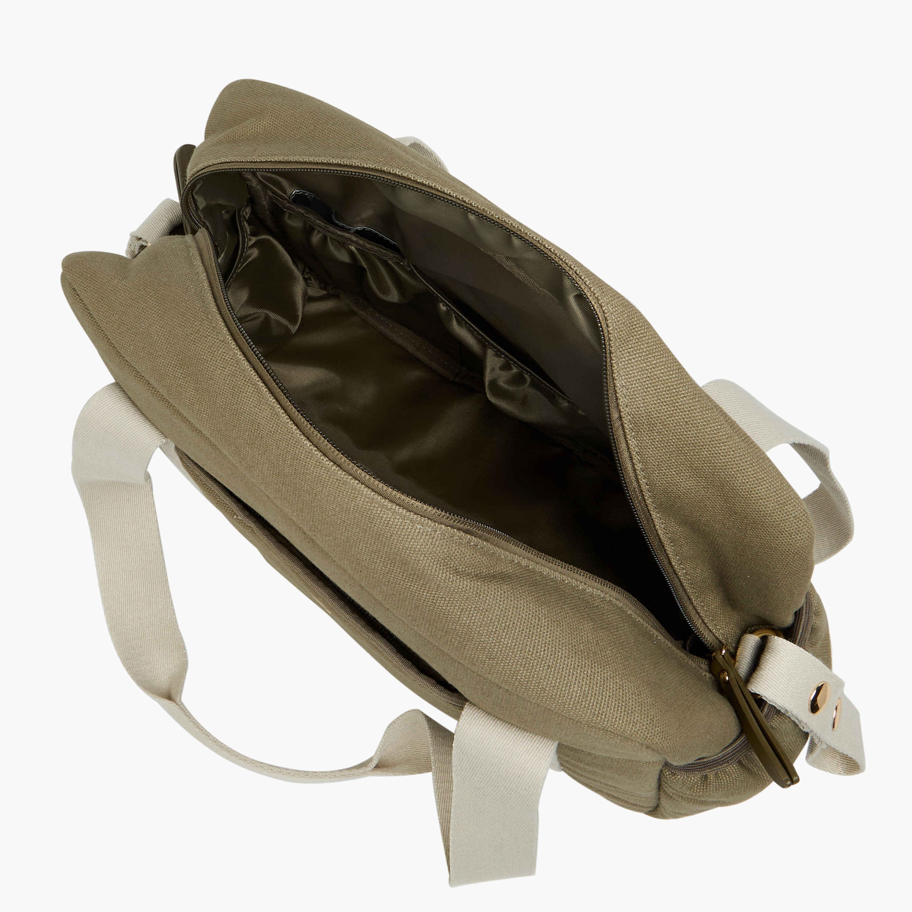 Giggles Solid Diaper Bag with Double Handles