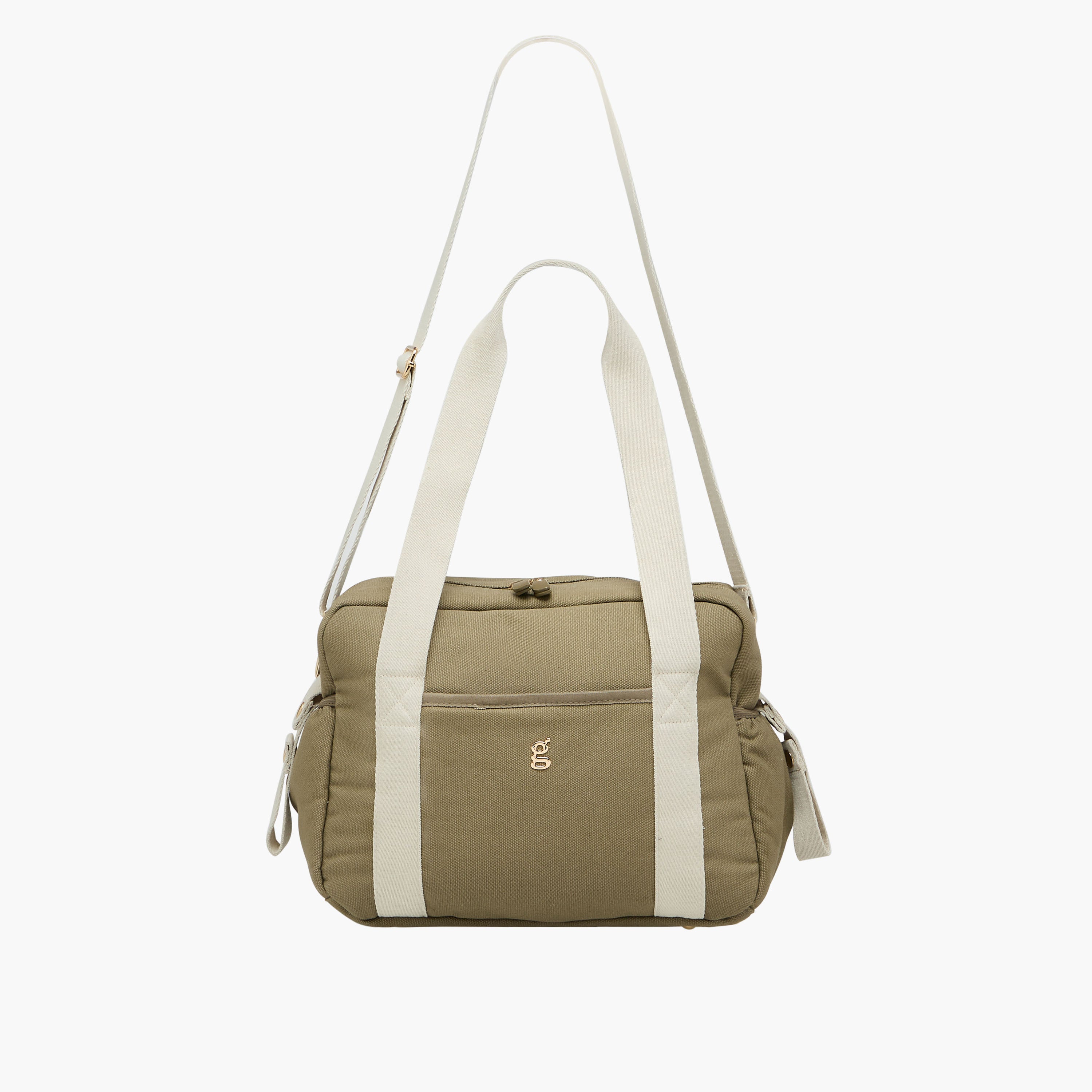 Giggles Solid Diaper Bag with Double Handles