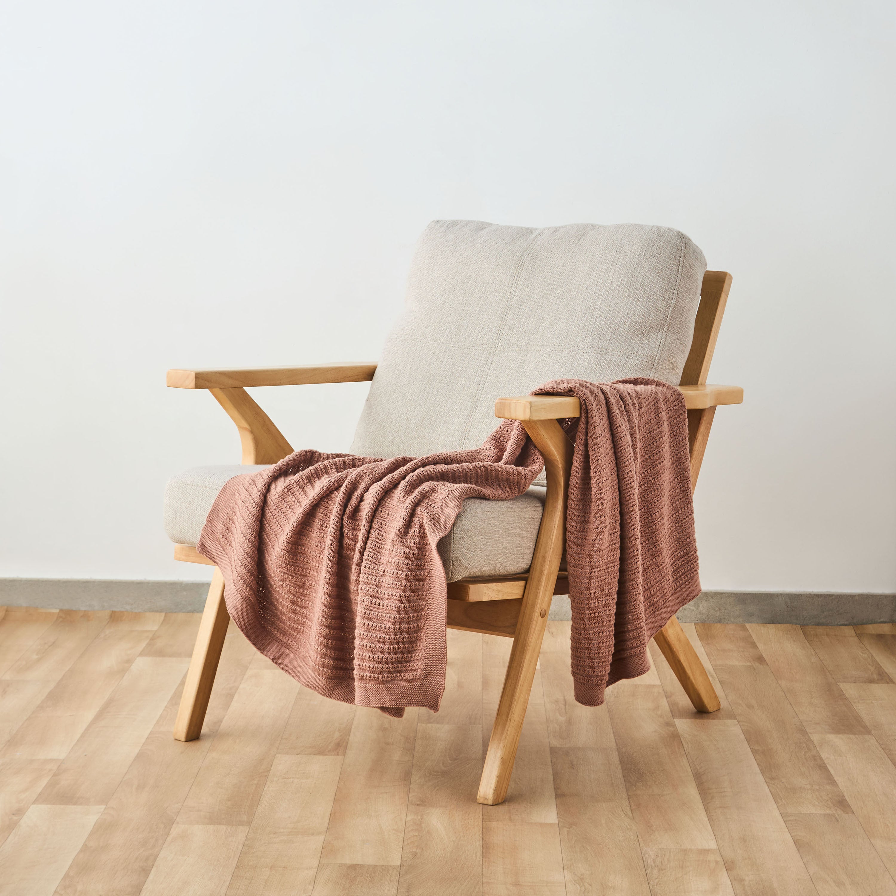 Juniors Receiving Blanket with Jacquard Details, 80x100 cm