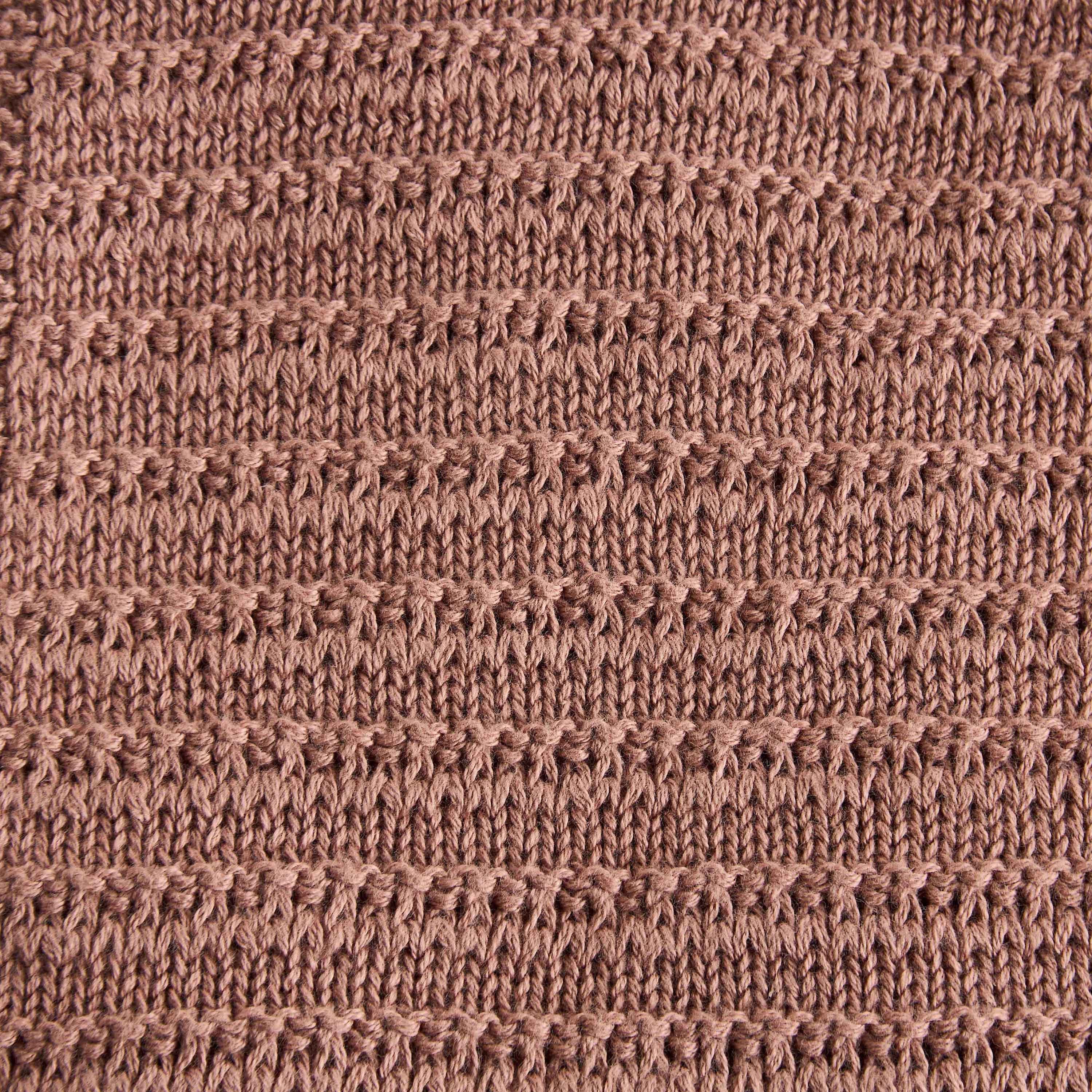 Juniors Receiving Blanket with Jacquard Details, 80x100 cm