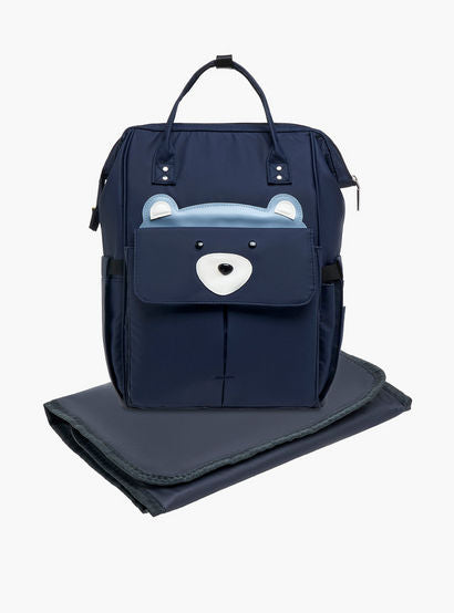 Juniors Diaper Bag with Adjustable Straps, 31x17x40 cm-baby-gear-diaperbags-image-3