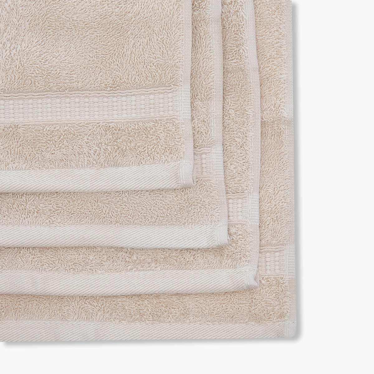 Pack of 4 Luxury Egyptian Towel with Waffle border