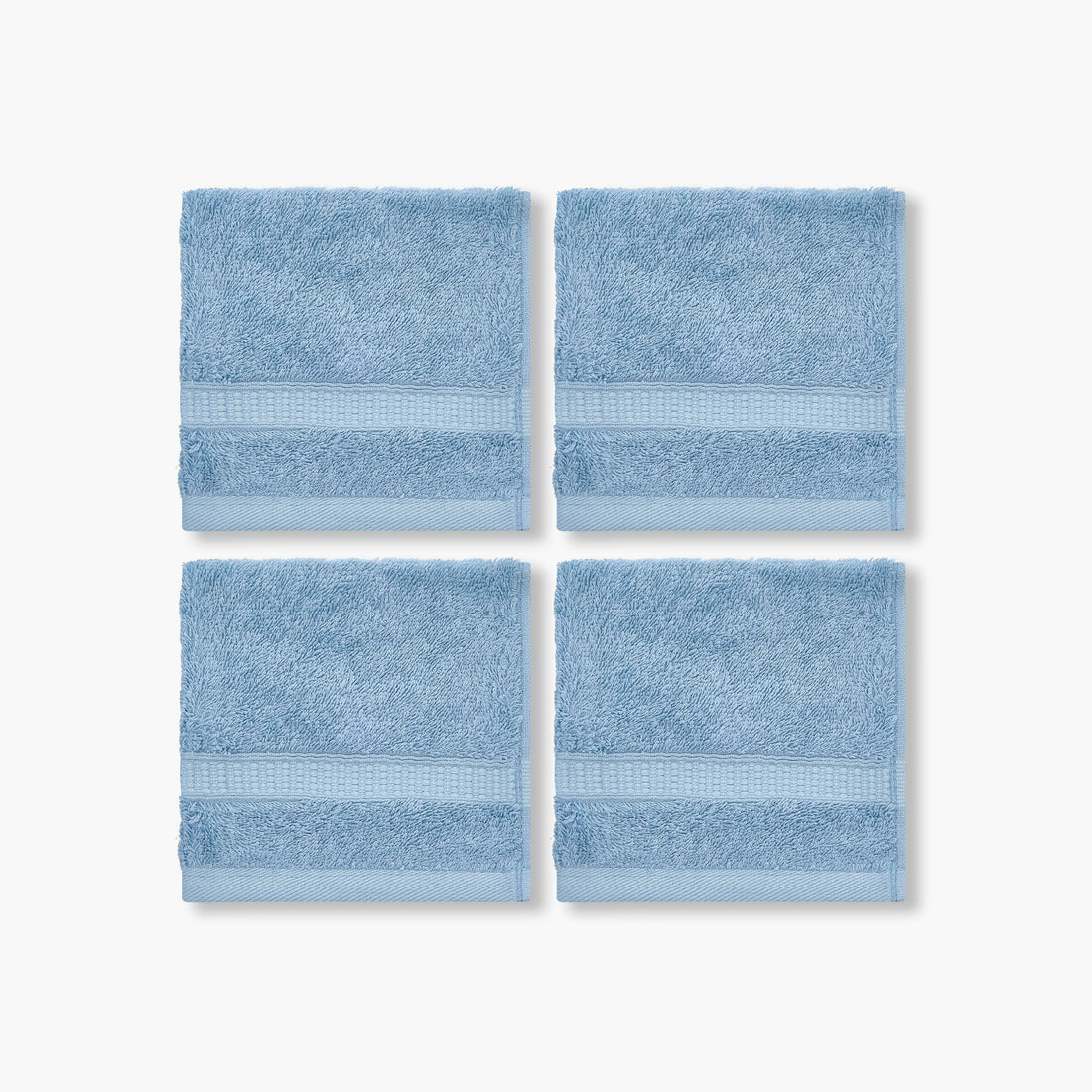 Pack of 4 Luxury Egyptian Towel with Waffle border