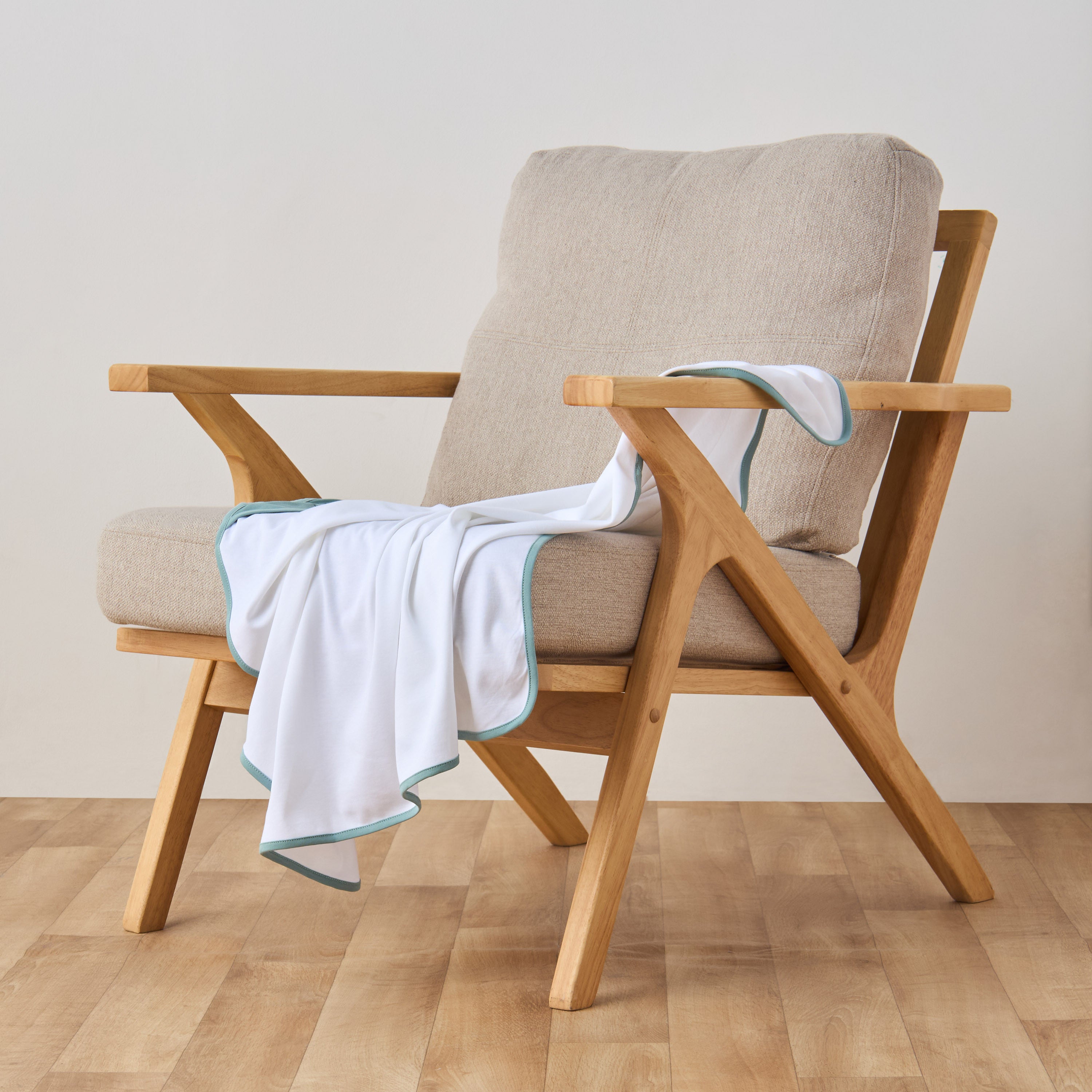 Pack of 3 Juniors Receiving Blanket with Ribbed Design, 80x100 cm