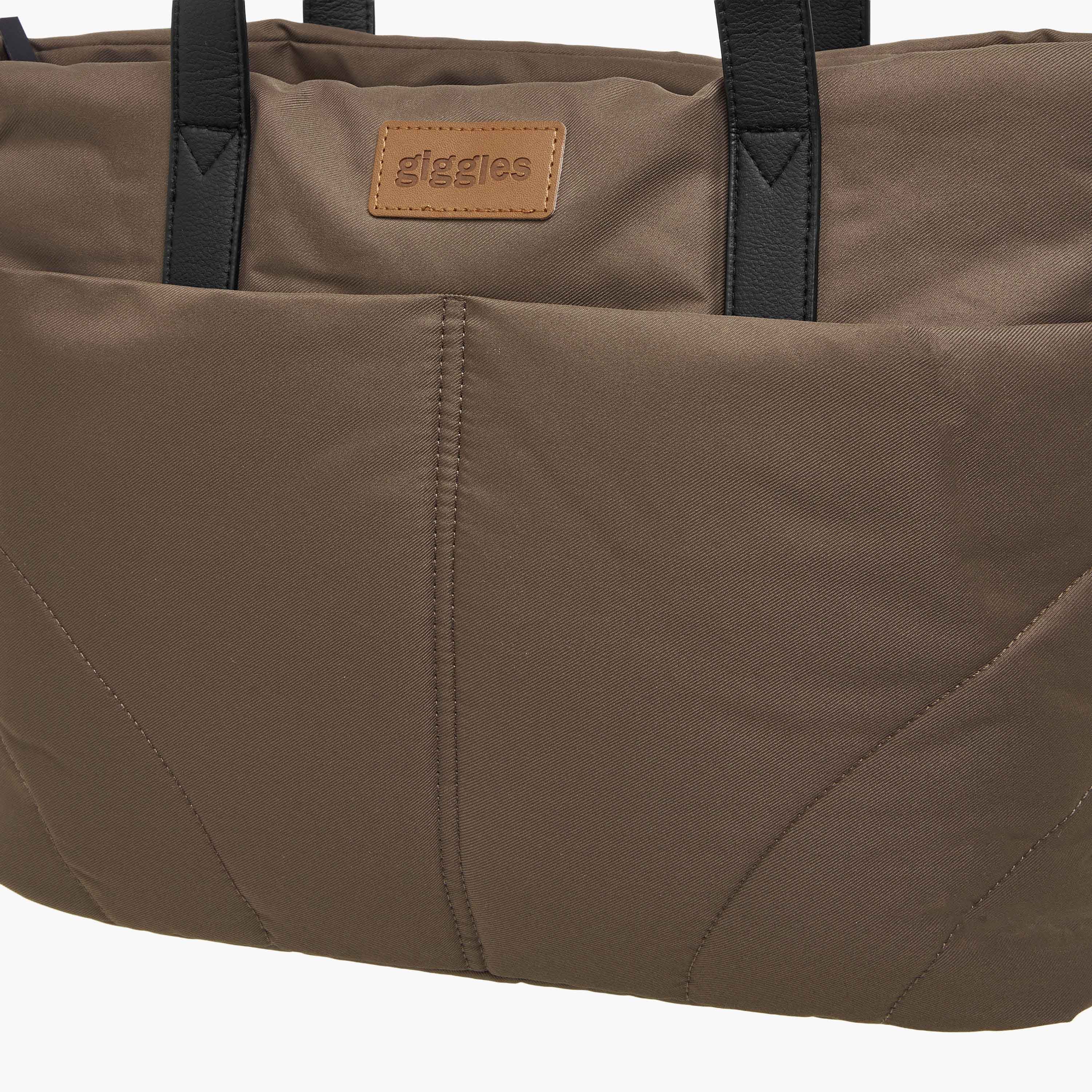 Giggles Archie Diaper Bag with Changing Mat, Small