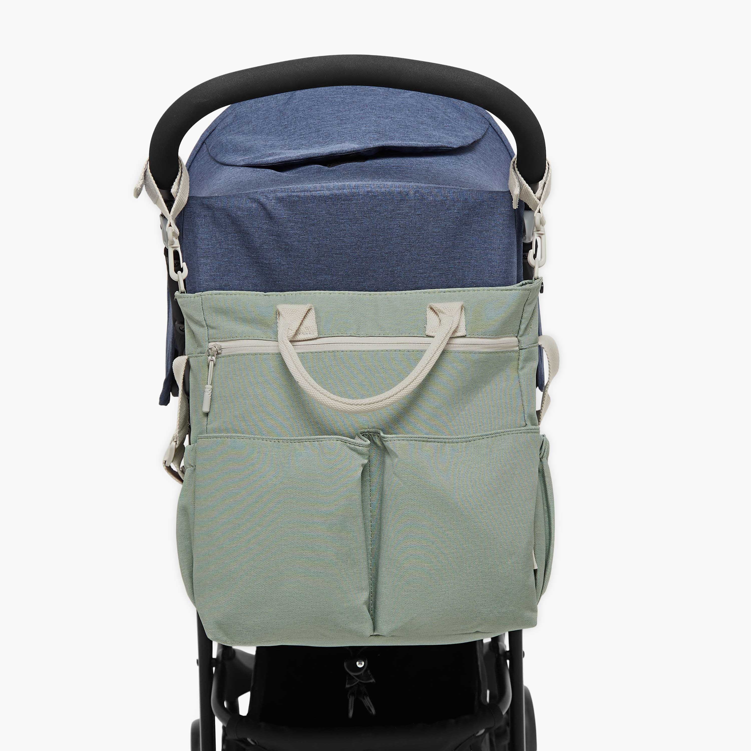 Juniors Jazz Diaper Bag with Changing Mat, Large