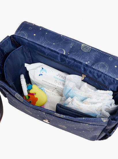 Juniors Space Print Diaper Bag with Changing Mat-baby-gear-diaperbags-image-9