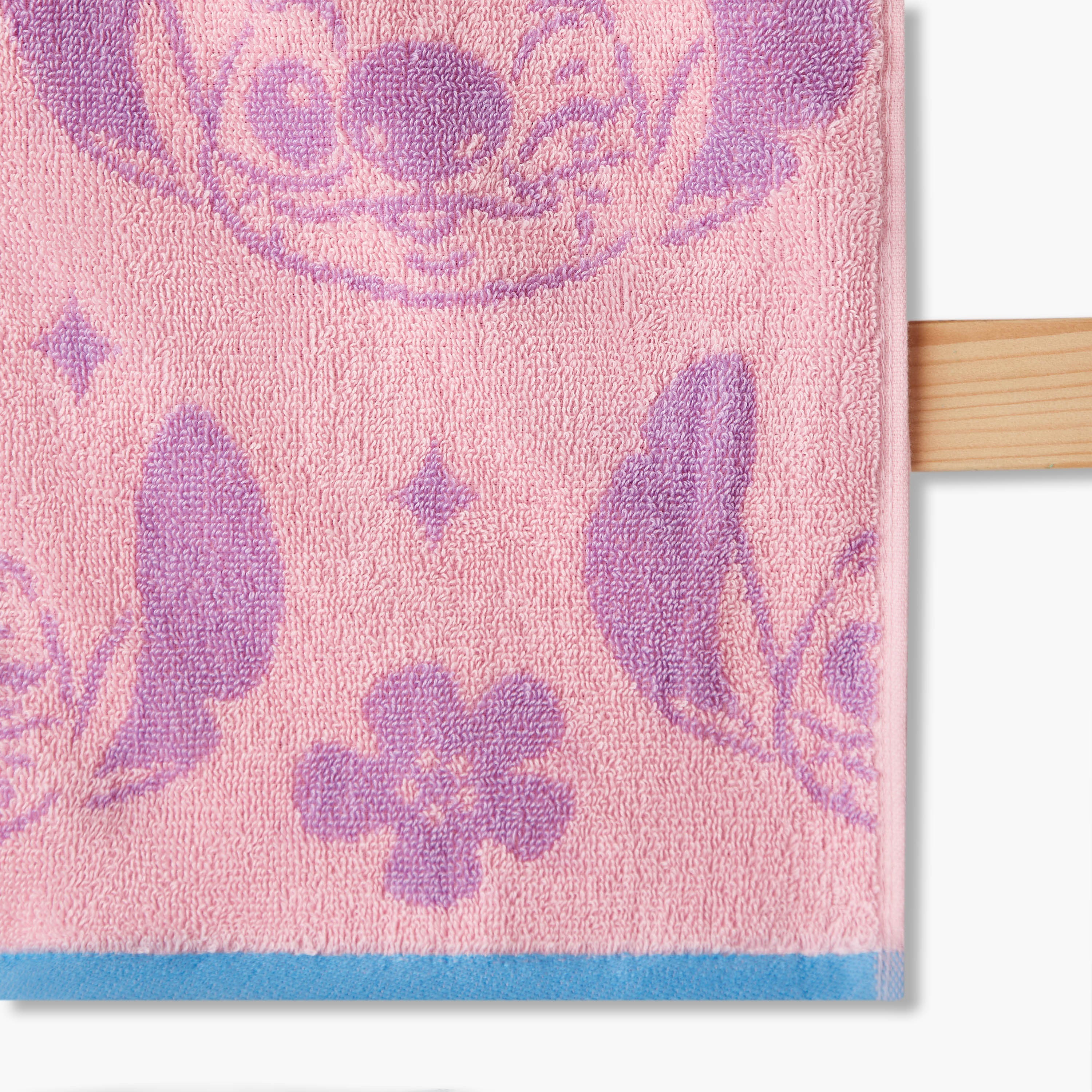 Disney Baby Towel with Stitch Texture