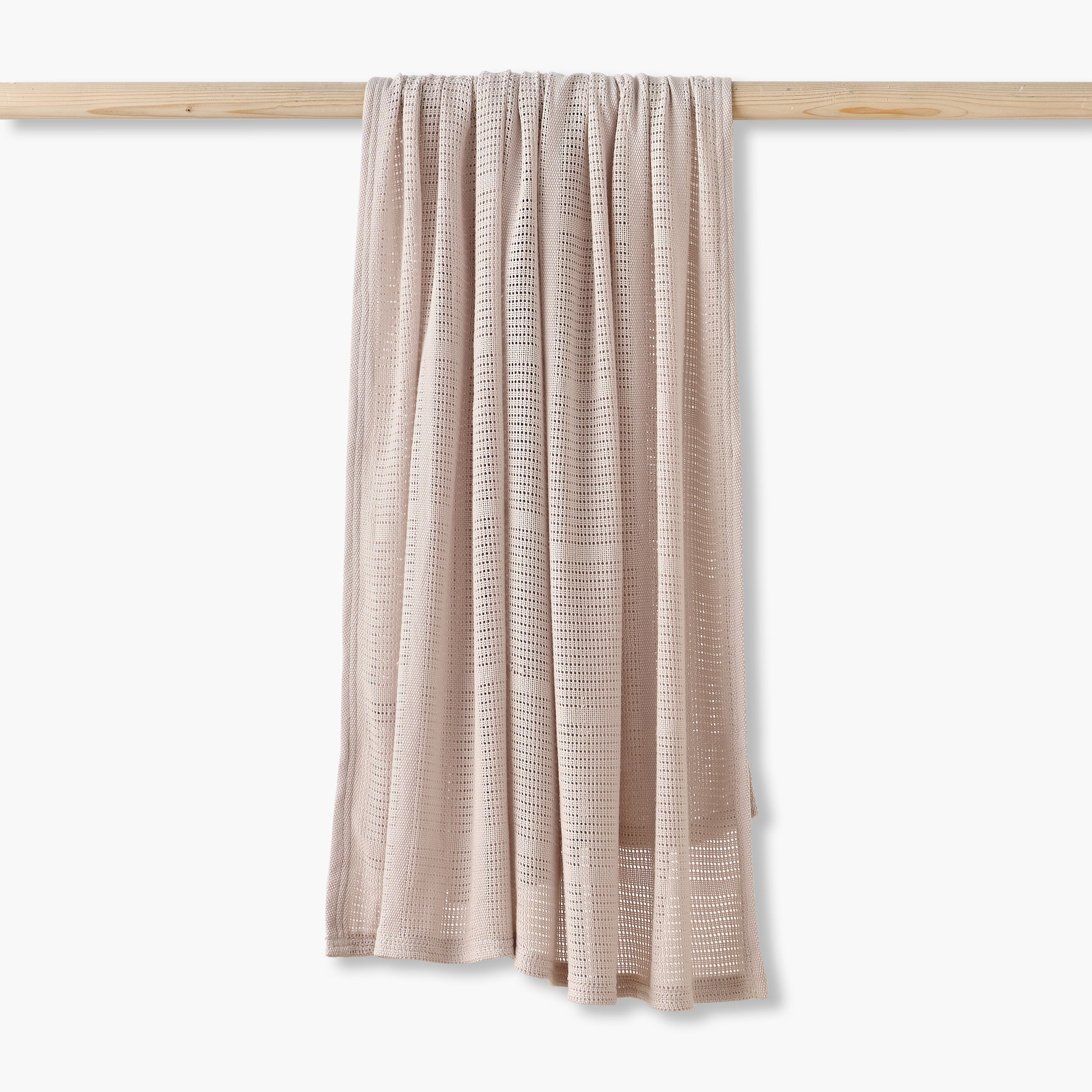 Juniors Cellular Blanket with Knit Design, 80x100 cm - HomeBabyNurseryBlankets & SwaddlesBlankets & Quilts