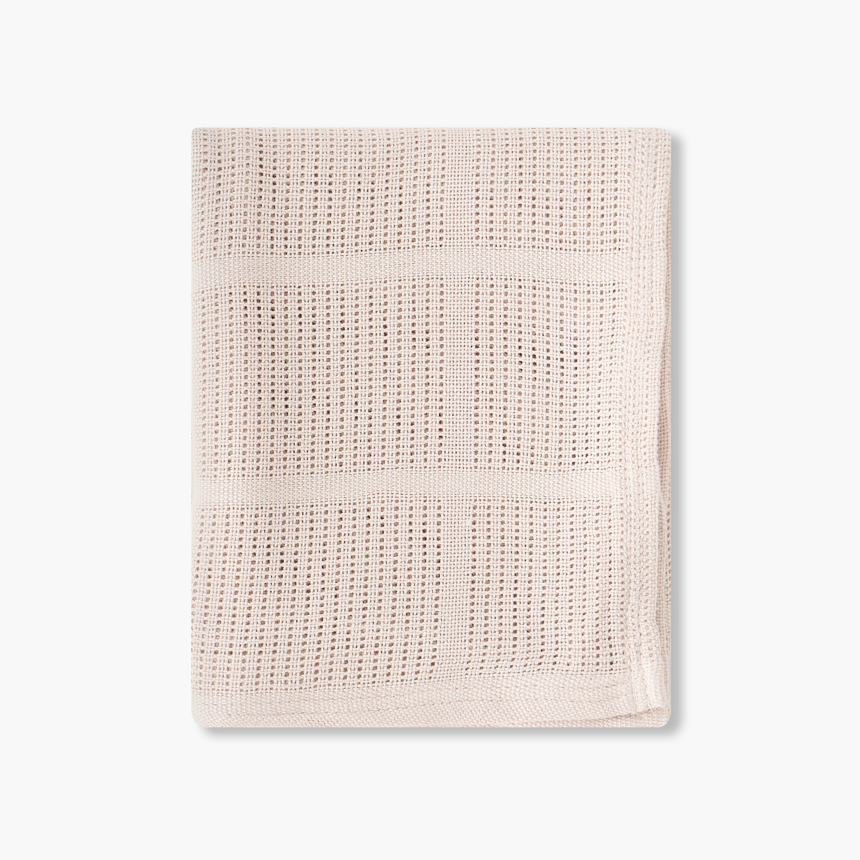 Juniors Cellular Blanket with Knit Design, 80x100 cm
