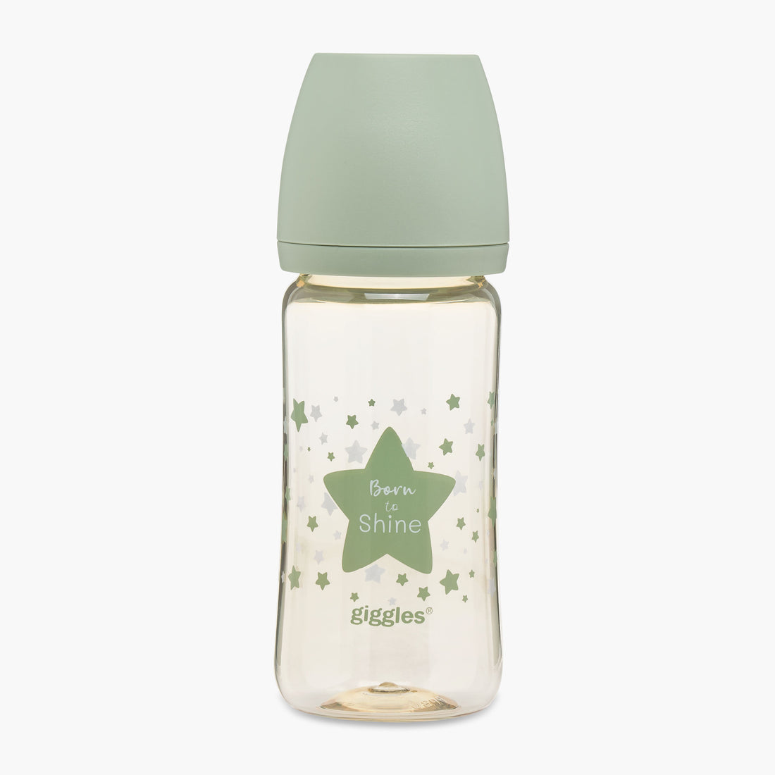 Giggles Feeding Bottle with Anti-Colic Valve, 240 ml - HomeBabyFeedingFeeding BottlesBottles & Teats