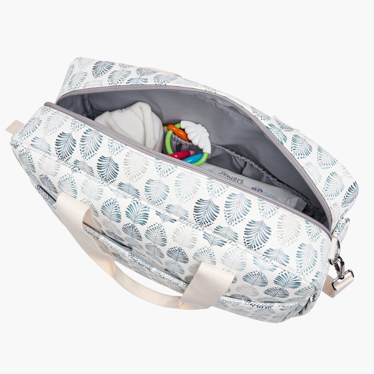 Giggles Printed Diaper Bag with Zip Closure