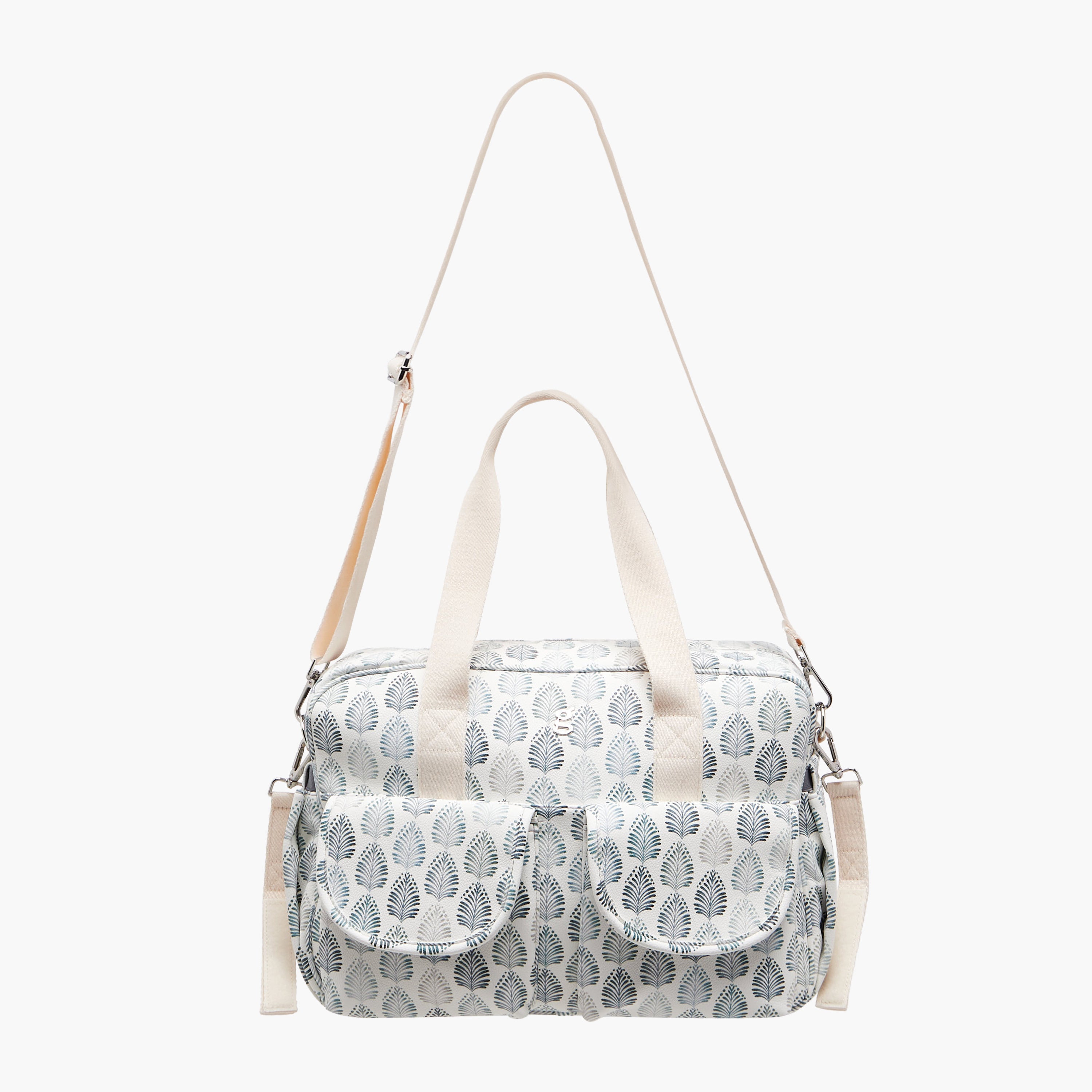 Giggles Printed Diaper Bag with Zip Closure