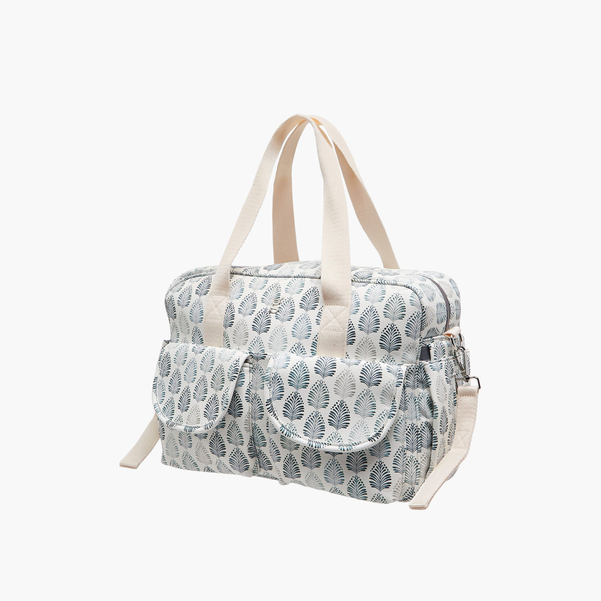 Giggles Printed Diaper Bag with Zip Closure