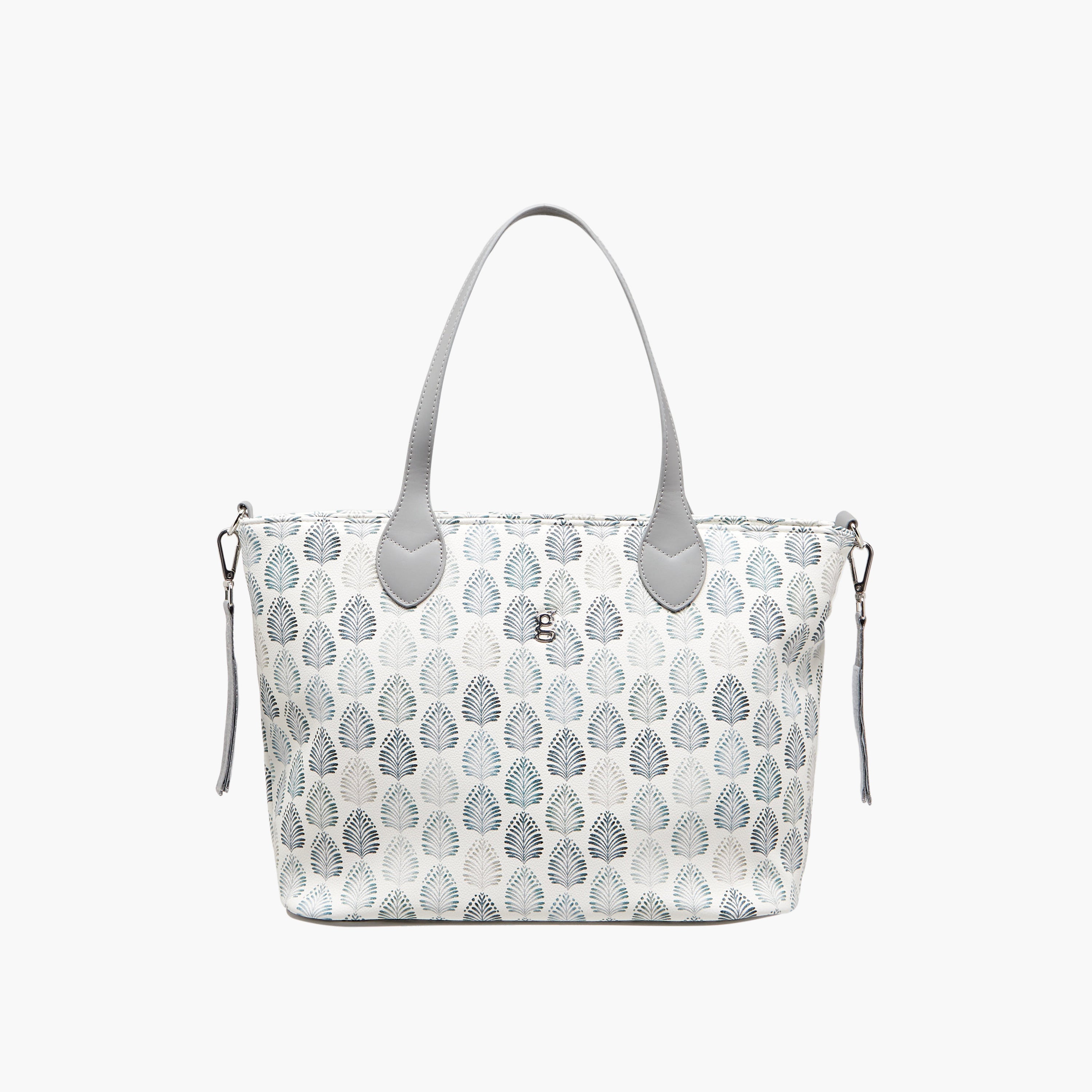 Giggles Printed Diaper Bag with Zip Closure