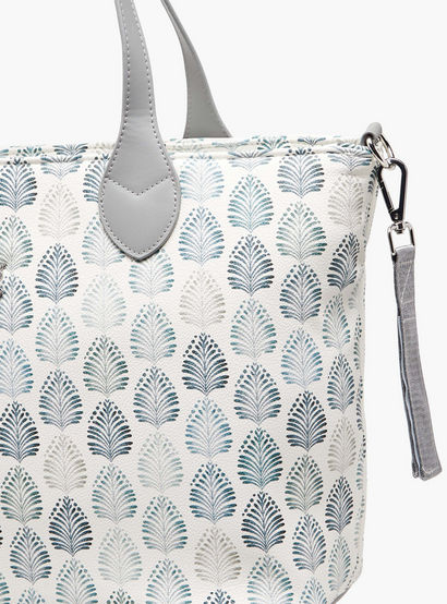 Giggles Printed Diaper Bag with Zip Closure-baby-gear-diaperbags-image-7