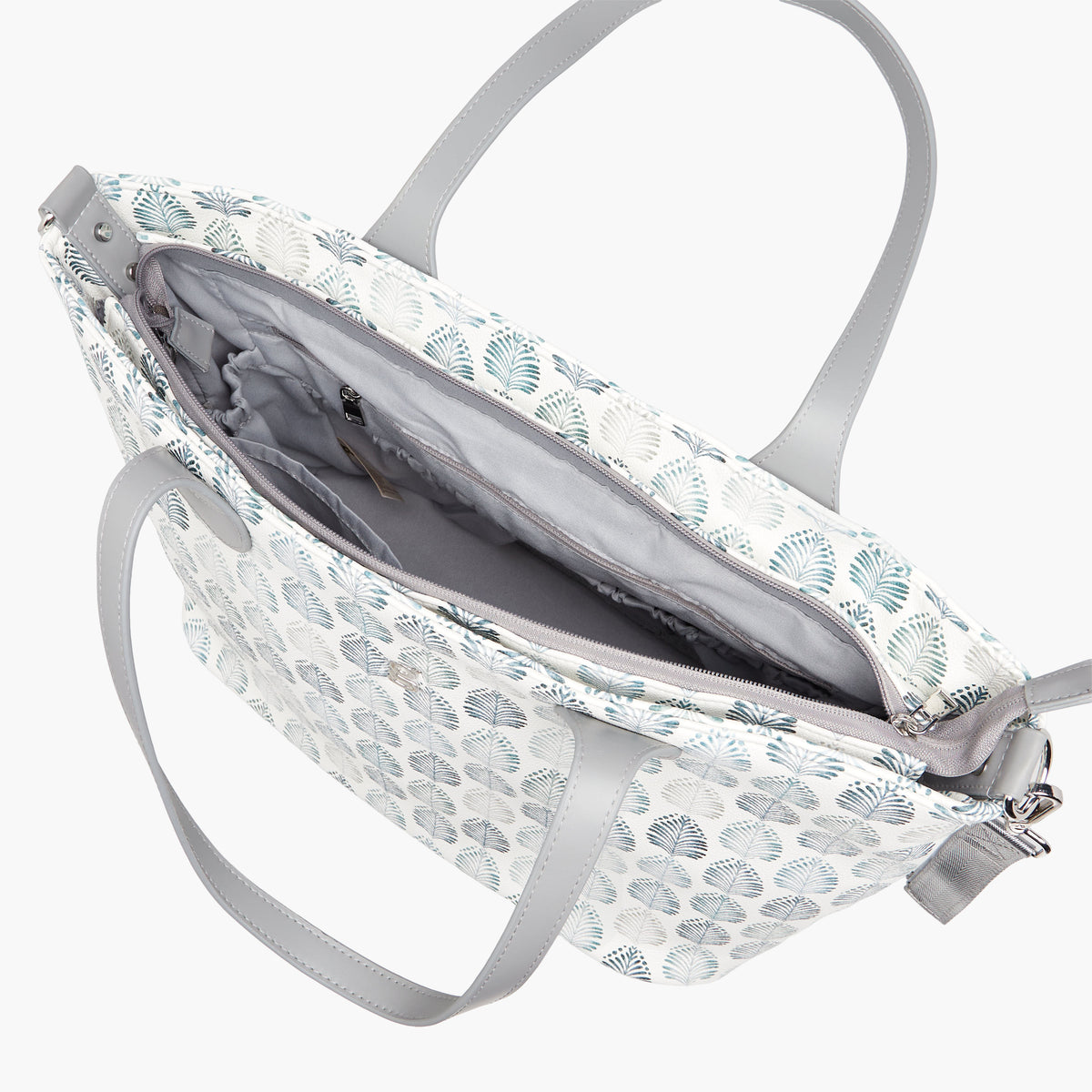Giggles Printed Diaper Bag with Zip Closure