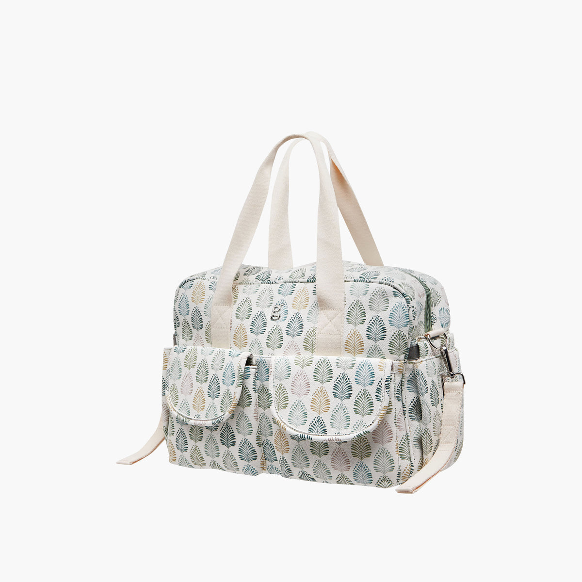 Giggles Printed Diaper Bag with Zip Closure