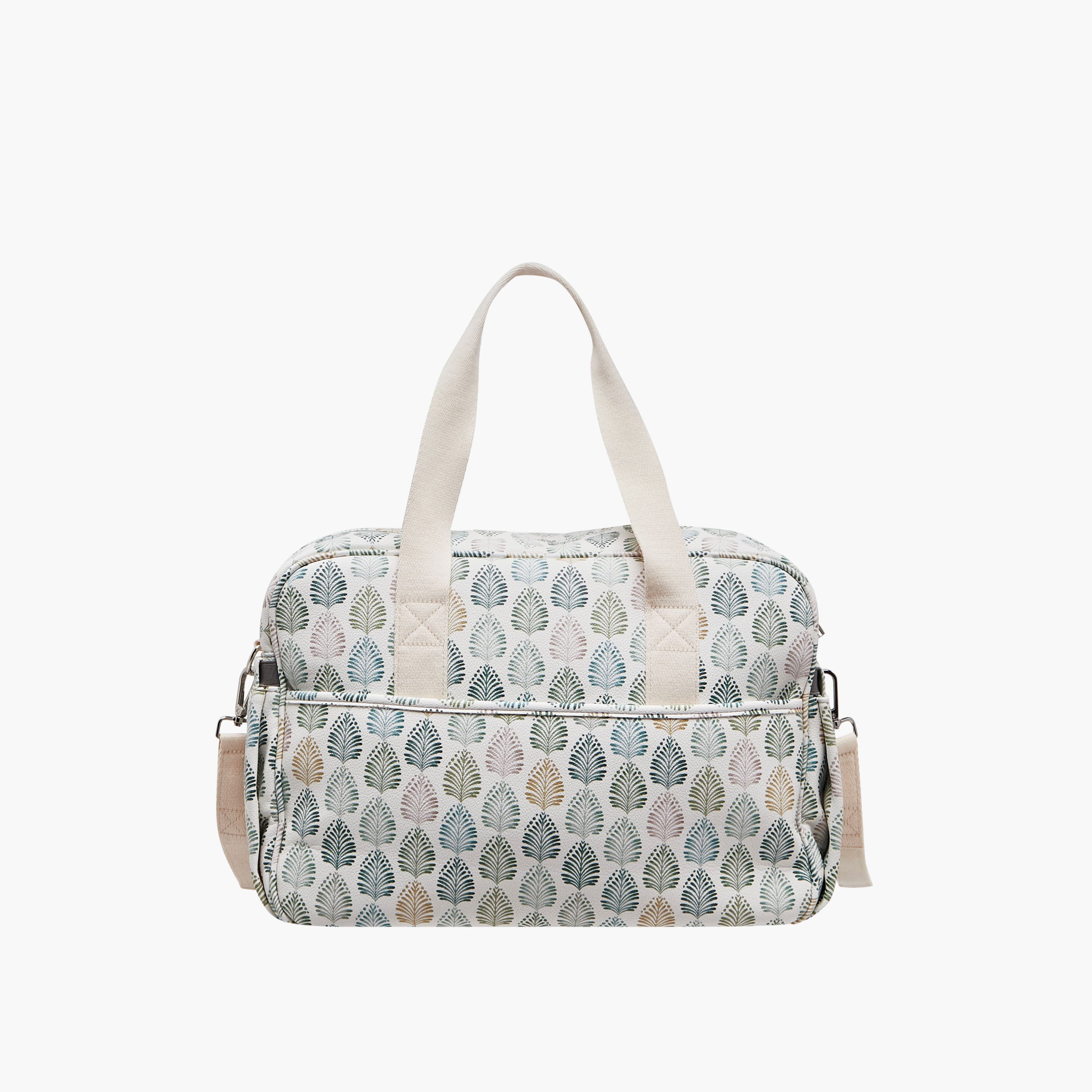Giggles Printed Diaper Bag with Zip Closure