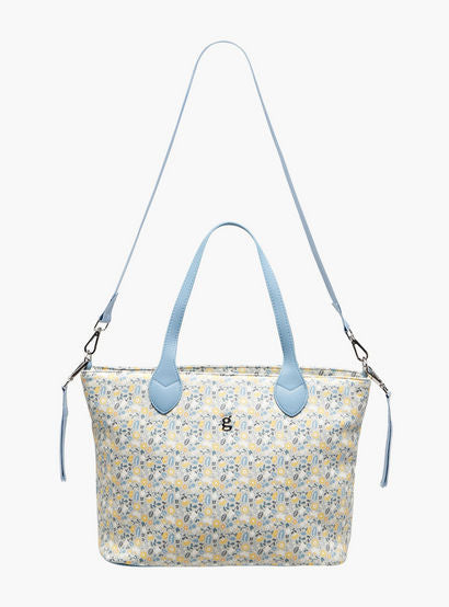 Giggles Floral Print Diaper Bag with Changing Mat-baby-gear-diaperbags-image-4