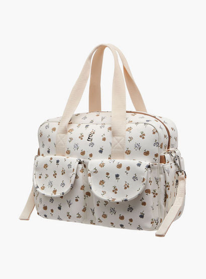 Giggles Floral Print Diaper Bag with Changing Mat-baby-gear-diaperbags-image-5