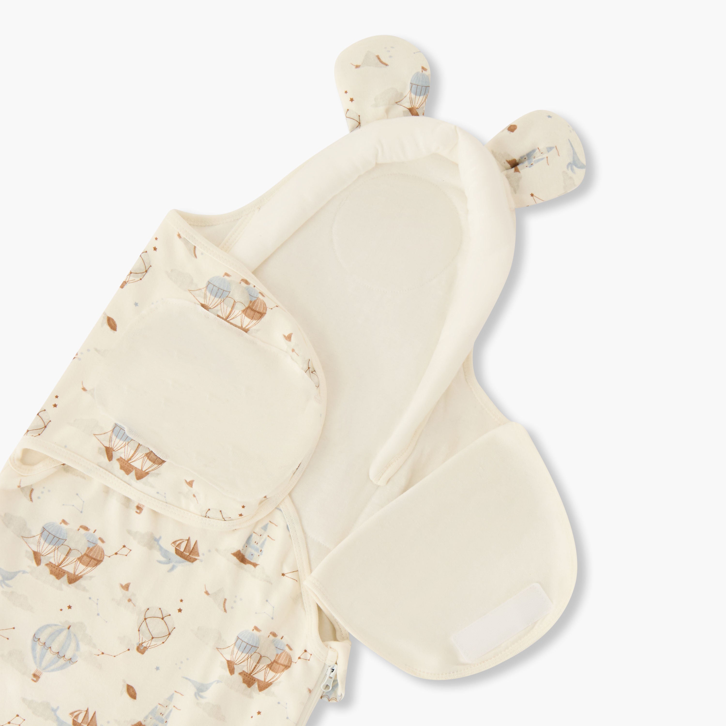 Juniors Baby Sleeping Bag with Hot Air Balloon Print - 0 Months+