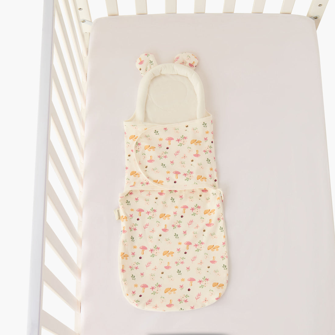 Juniors Sleeping Bag with Mushroom Print, 0 Months+ - HomeBabyNurseryBlankets & SwaddlesSwaddles & Sleeping Bags