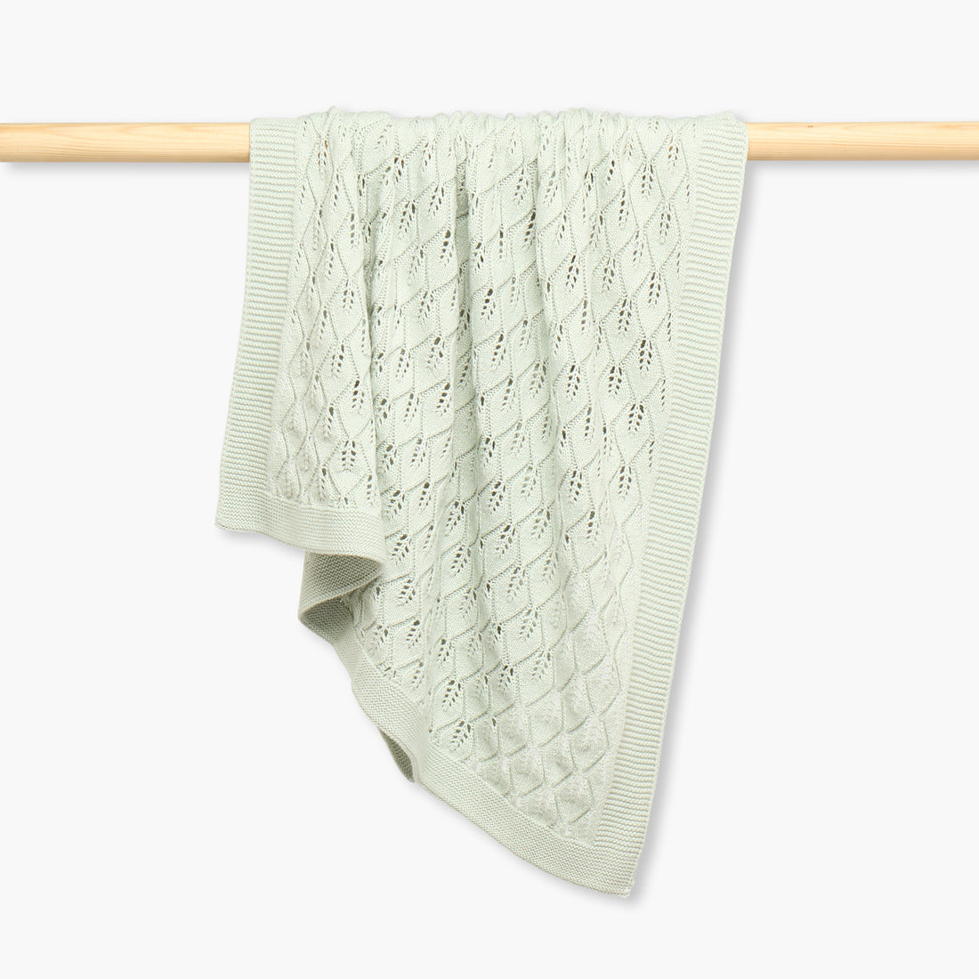 Giggles Receiving Blanket with Knitted Texture, 100x80 cm - HomeBabyNurseryBlankets & SwaddlesReceiving Blankets