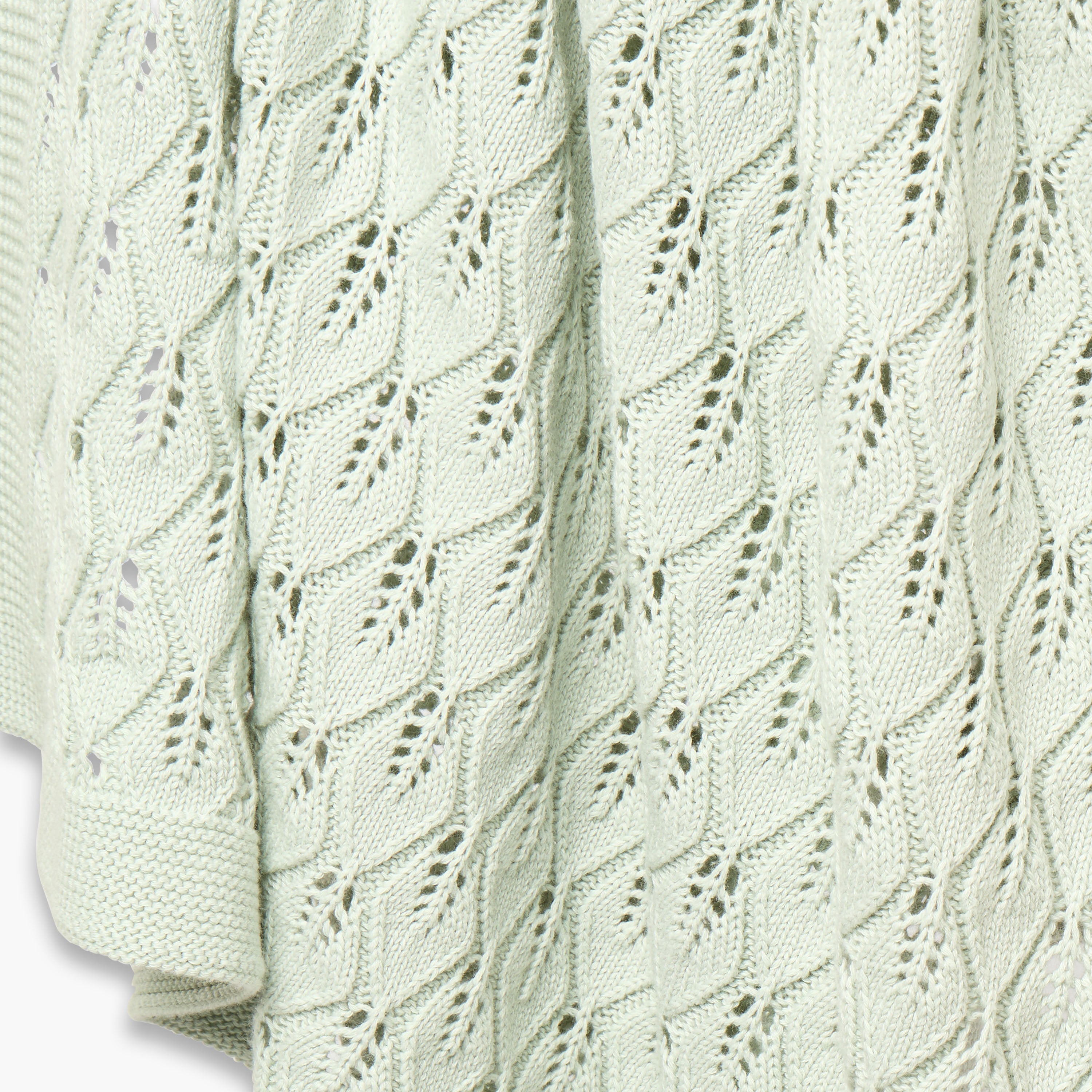 Giggles Receiving Blanket with Knitted Texture, 100x80 cm