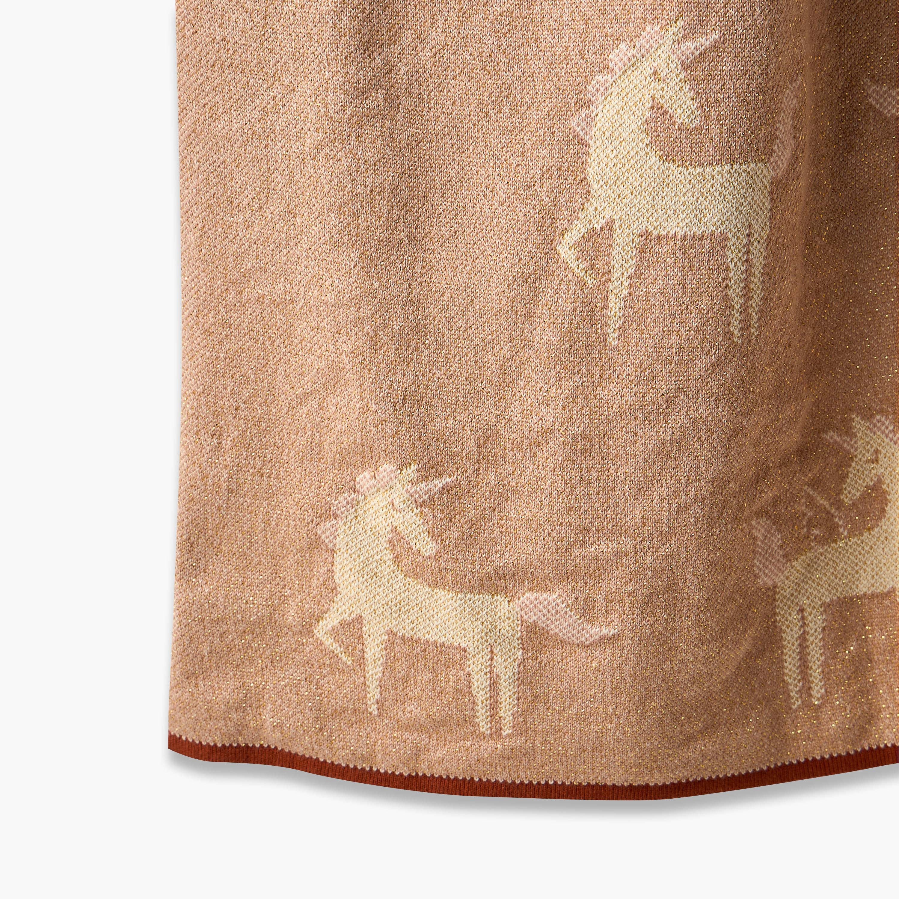 Juniors Blanket with Jacquard Knit, 80x100 cm