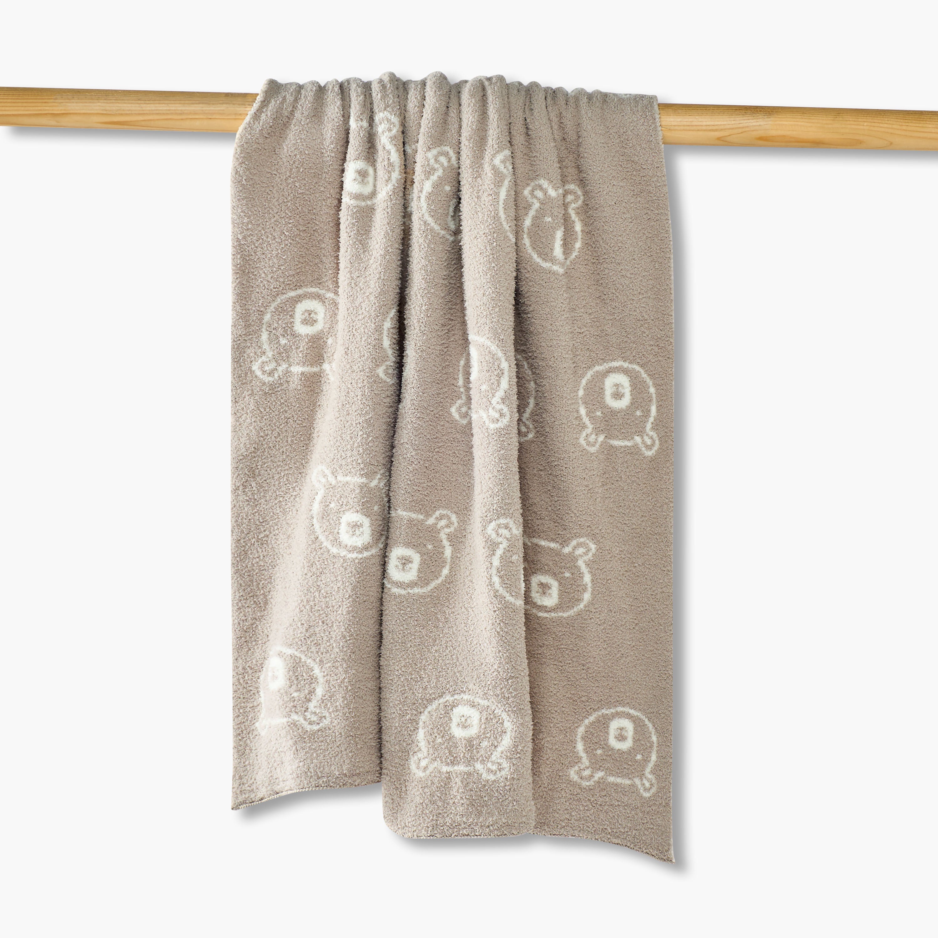 Juniors Blanket with Bear Print, 80x100 cm - HomeBabyNurseryBlankets & SwaddlesBlankets & Quilts