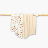 Set of 3 Juniors Baby Swaddle with Headband, 30x30 cm-undefined-image-1