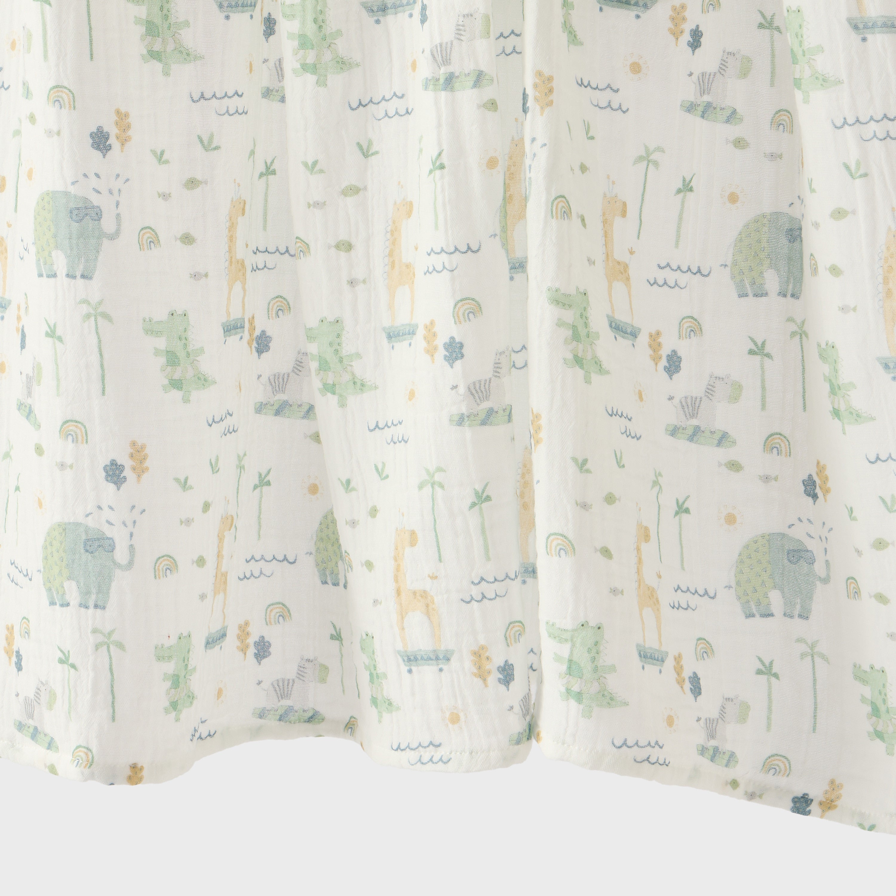 Juniors Baby Swaddle with Ballerina Print, 100x100 cm