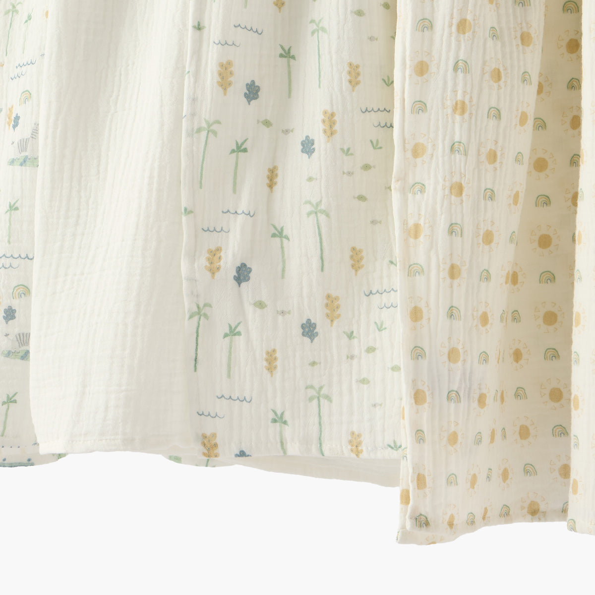 Pack of 4 Juniors Baby Swaddle with Assorted Print, 100x100 cm
