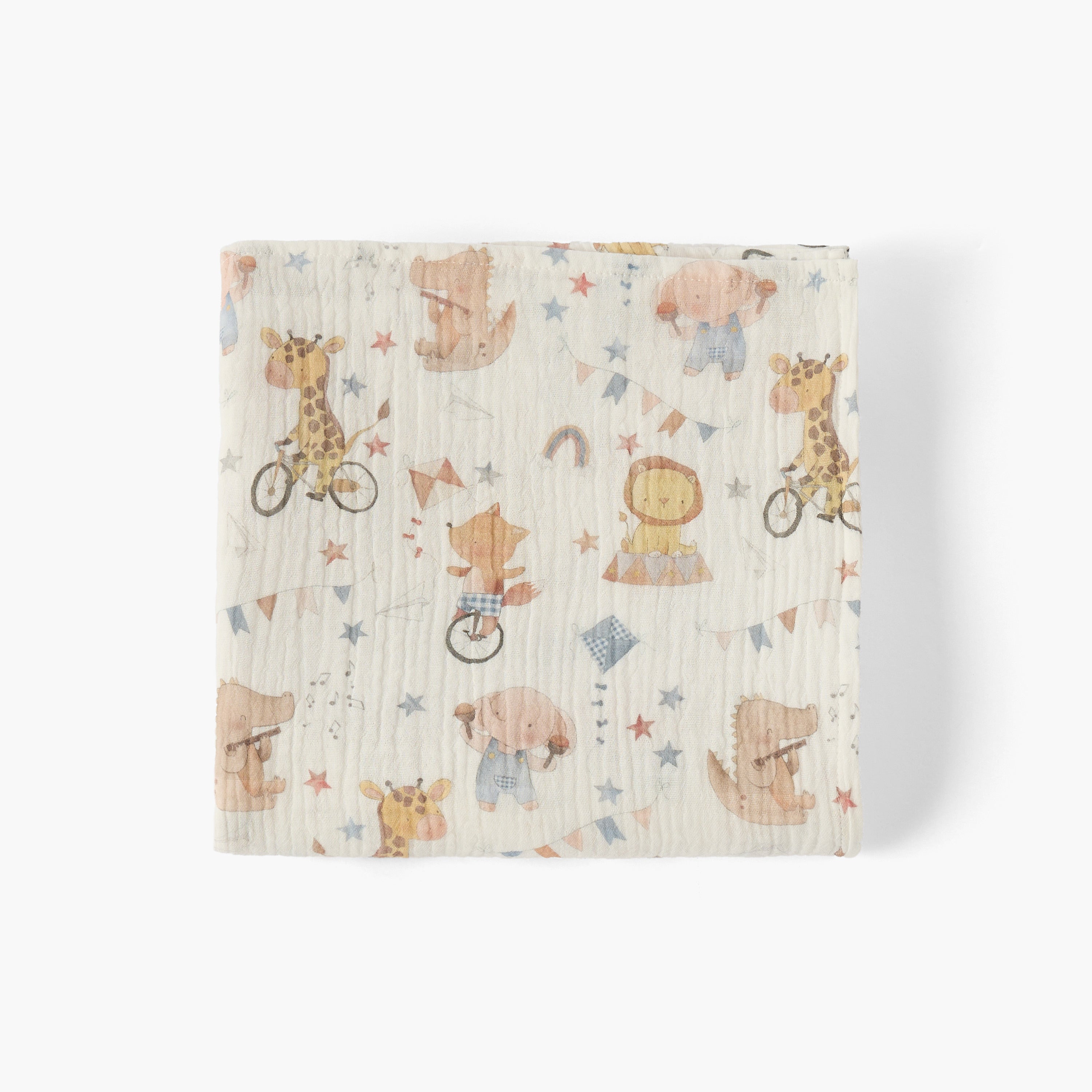 Juniors Baby Swaddle with Ballerina Print, 100x100 cm