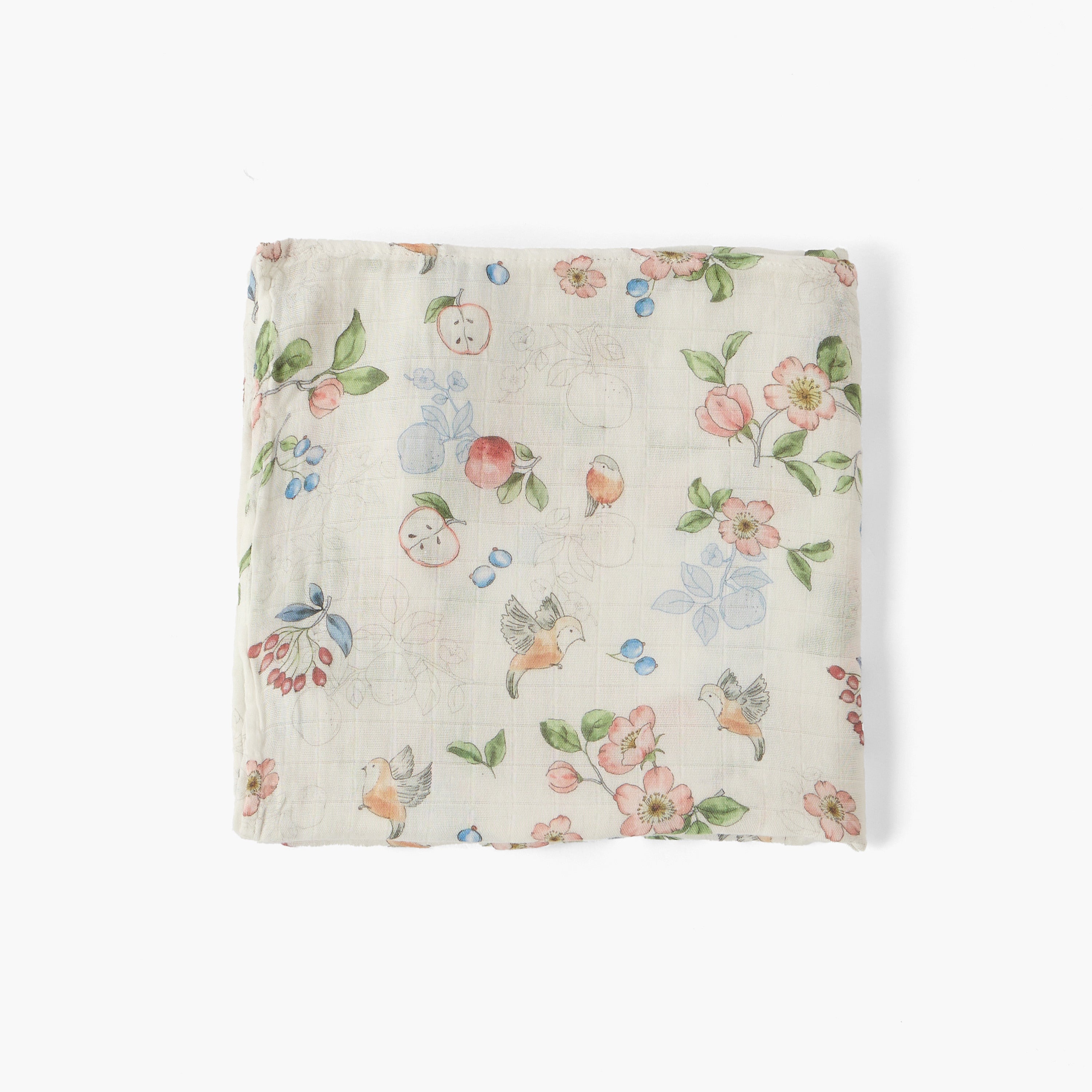 Juniors Baby Swaddle with Print, 120x120 cm