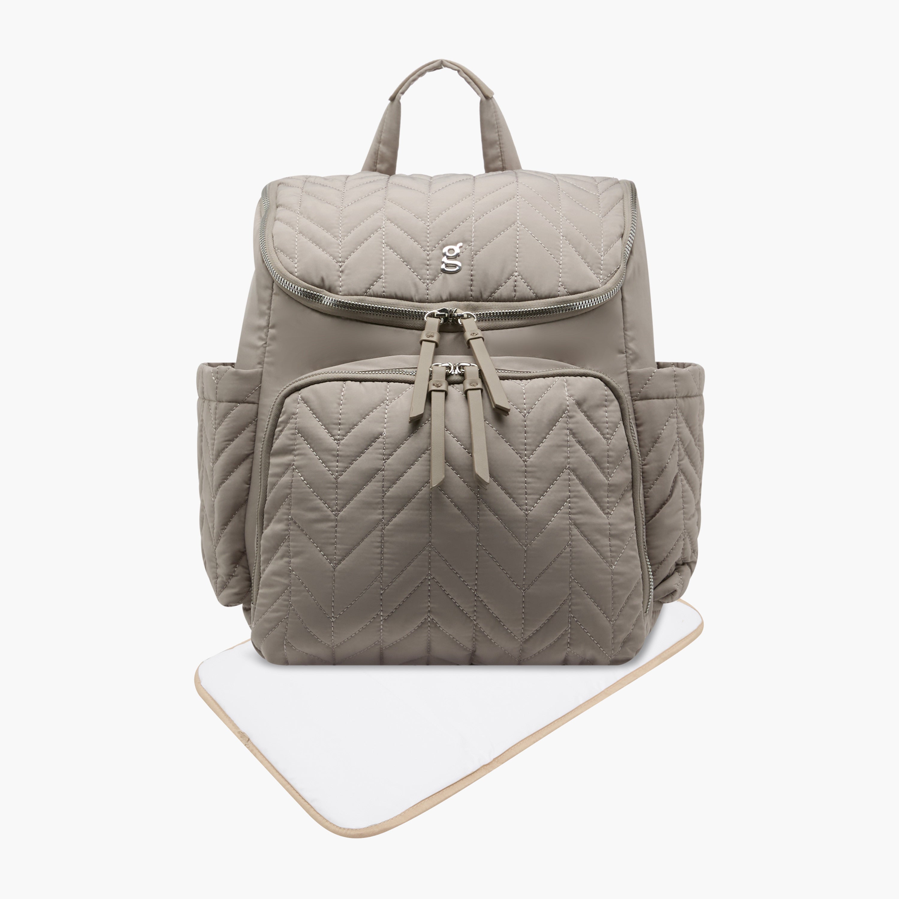 Giggles Freya Diaper Bag with Quilted Design