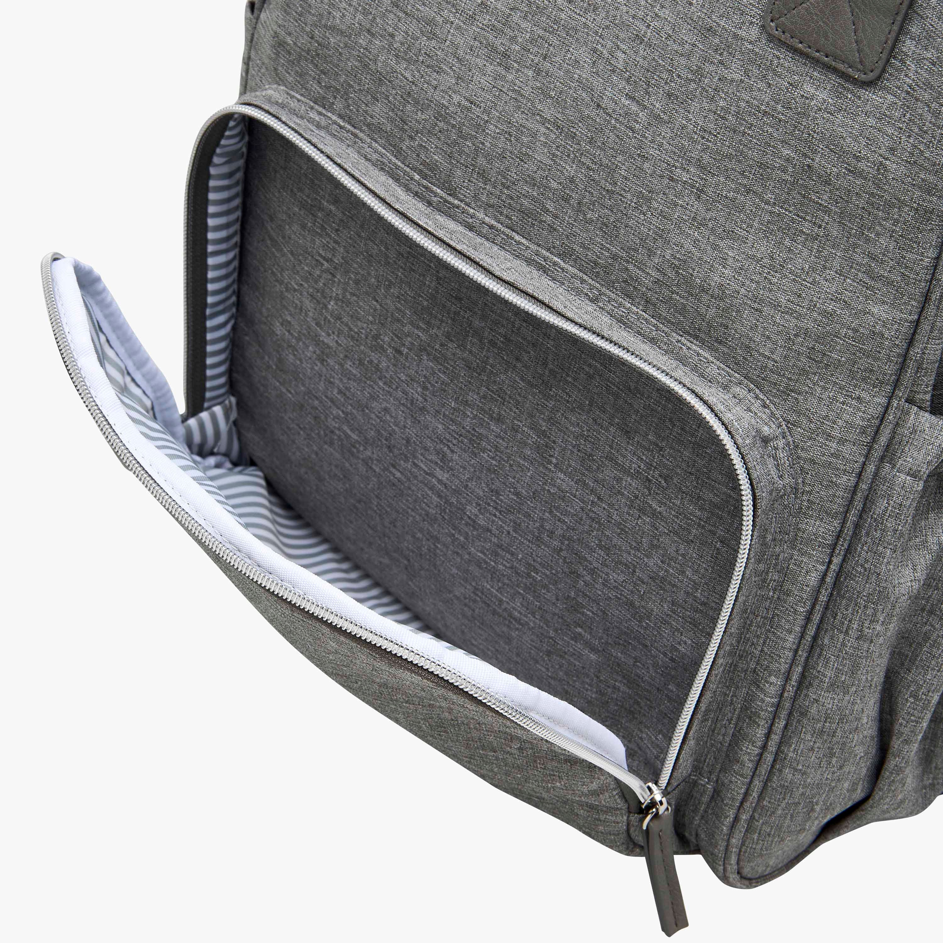 Giggles P Ripstop Diaper Bag with Changing Mat