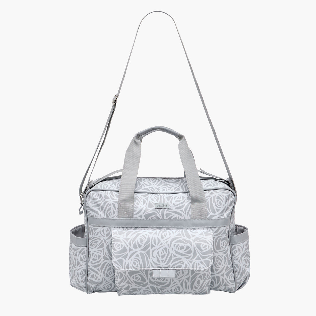 Juniors Diaper Bag with Abstract Rose Print, 38x13x28 cm