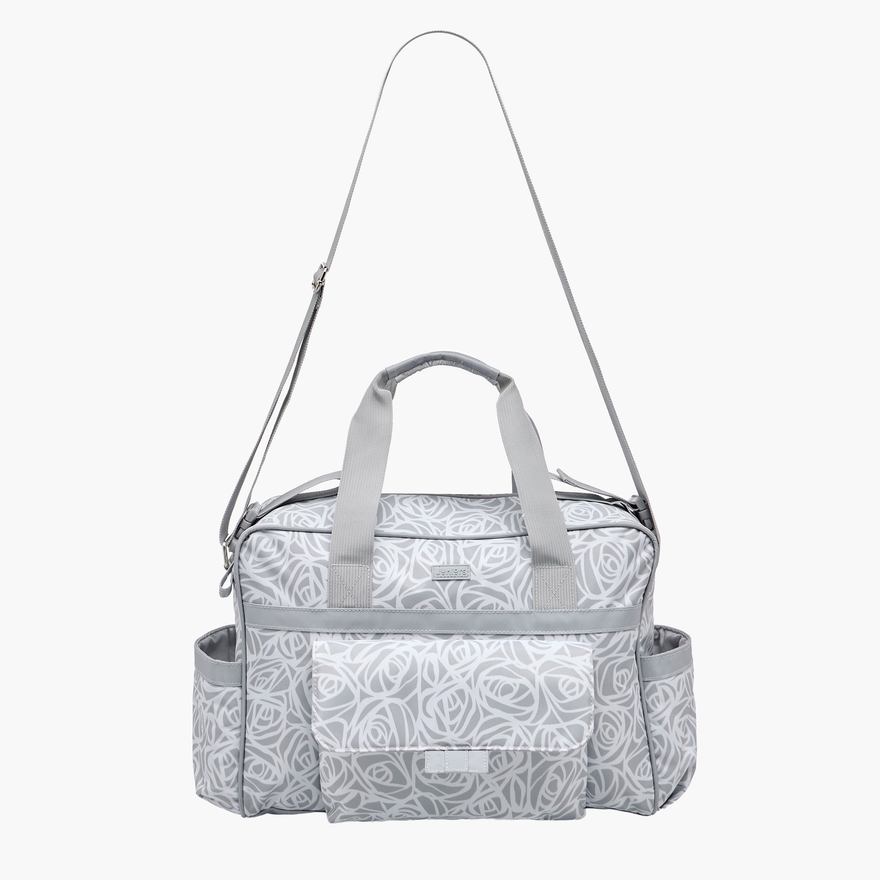 Juniors Diaper Bag with Abstract Rose Print, 38x13x28 cm
